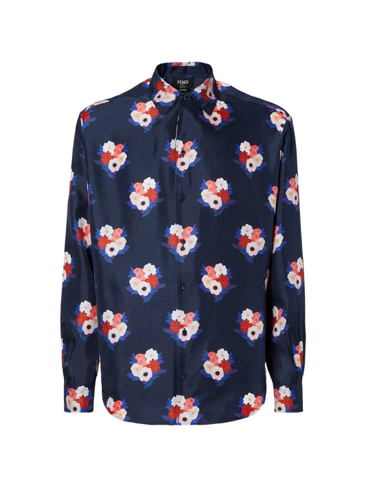 floral print shirt