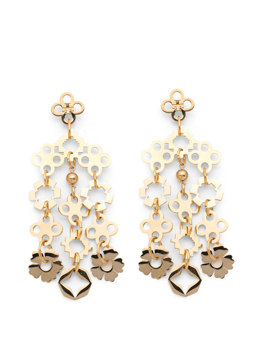 Forget Me Not chandelier earrings