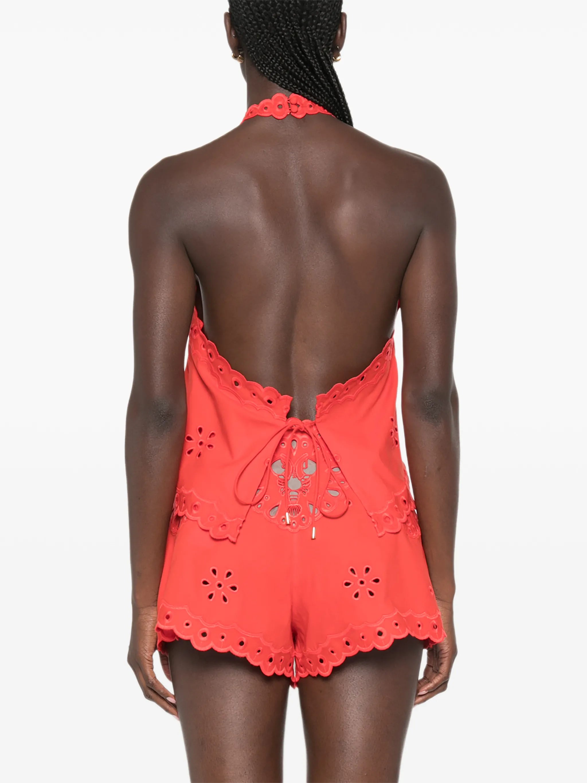 Caliane broderie anglaise shorts