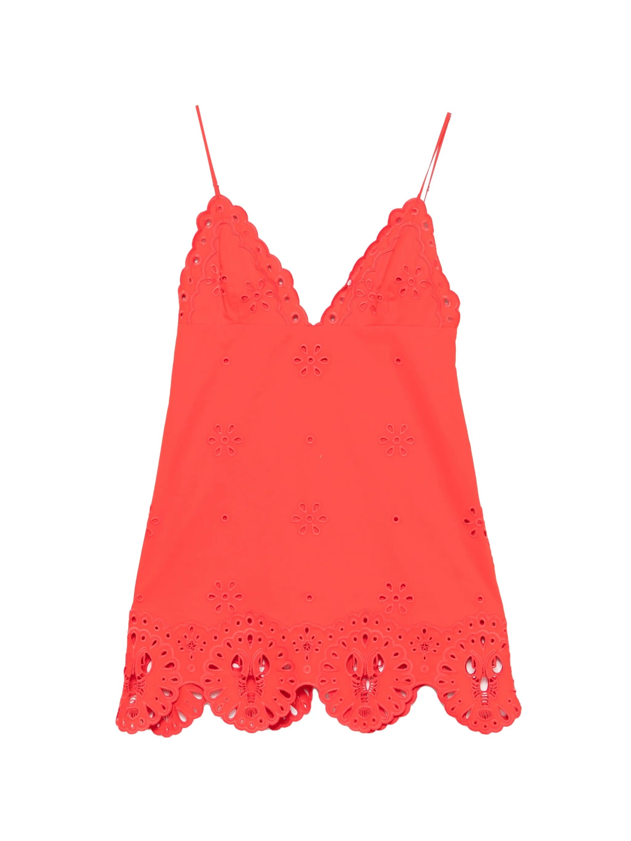 Nebullah broderie-anglaise mini dress