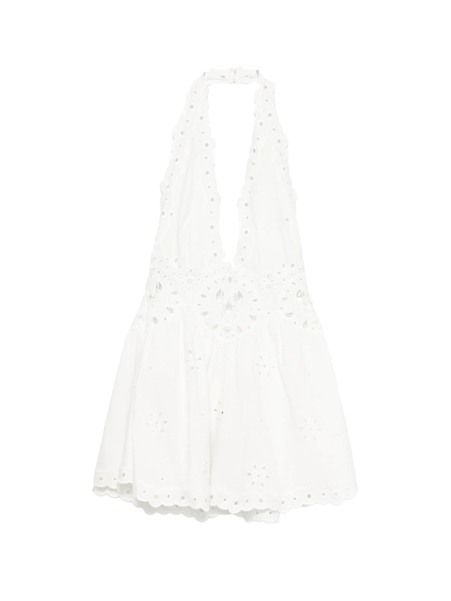 Beranice eyelet-embellished mini dress