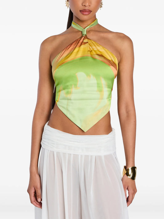 Jamie silk top