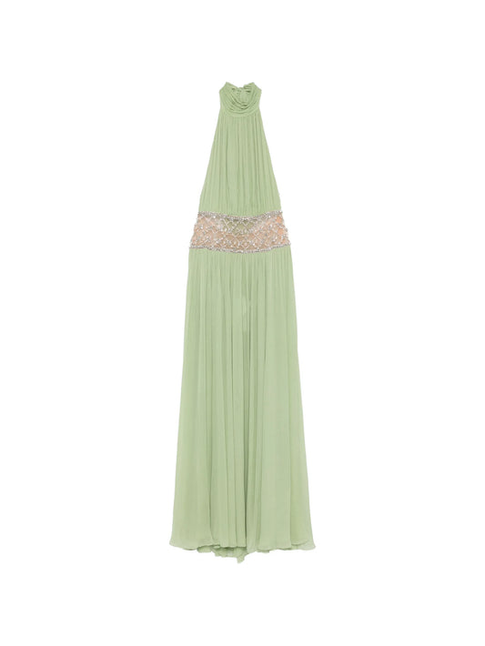 Kreeli crystal-embellished maxi dress