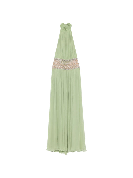 Kreeli crystal-embellished maxi dress