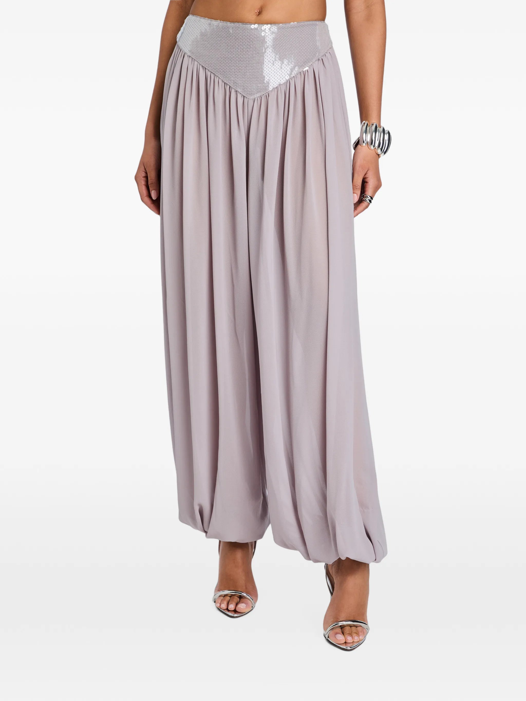 Pyna sequin-embellished trousers