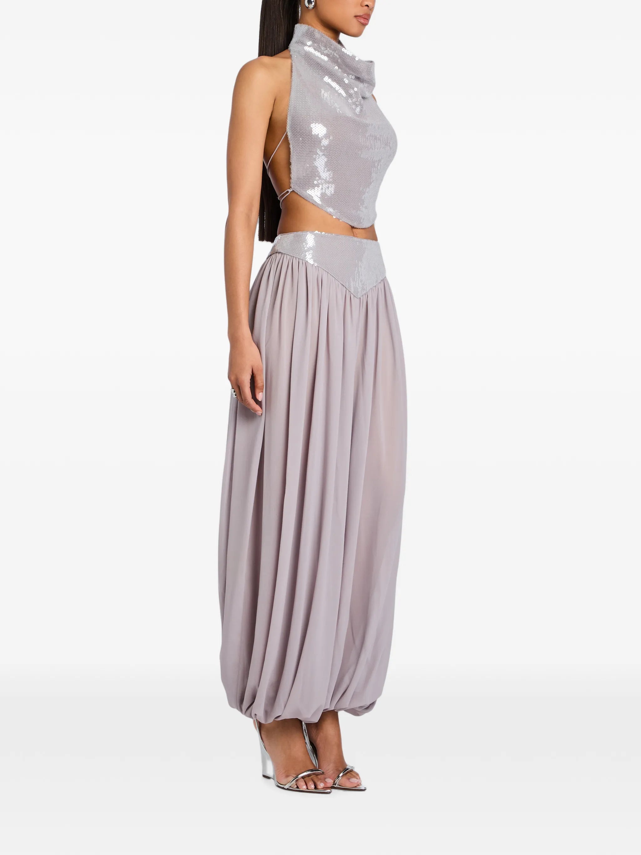 Pyna sequin-embellished trousers