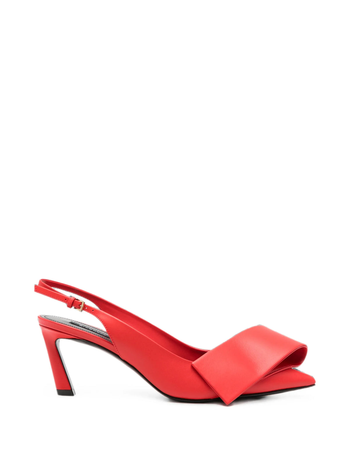 Twisted Ribbon slingbacks