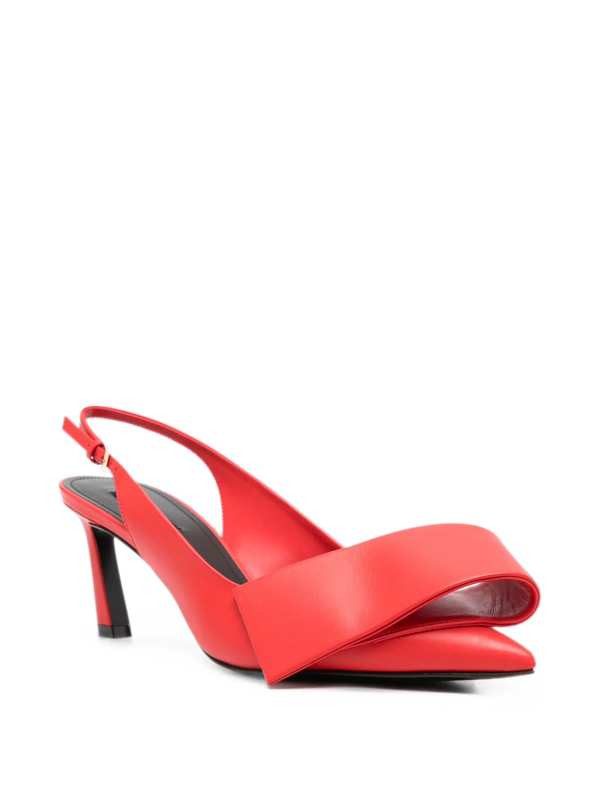Twisted Ribbon slingbacks