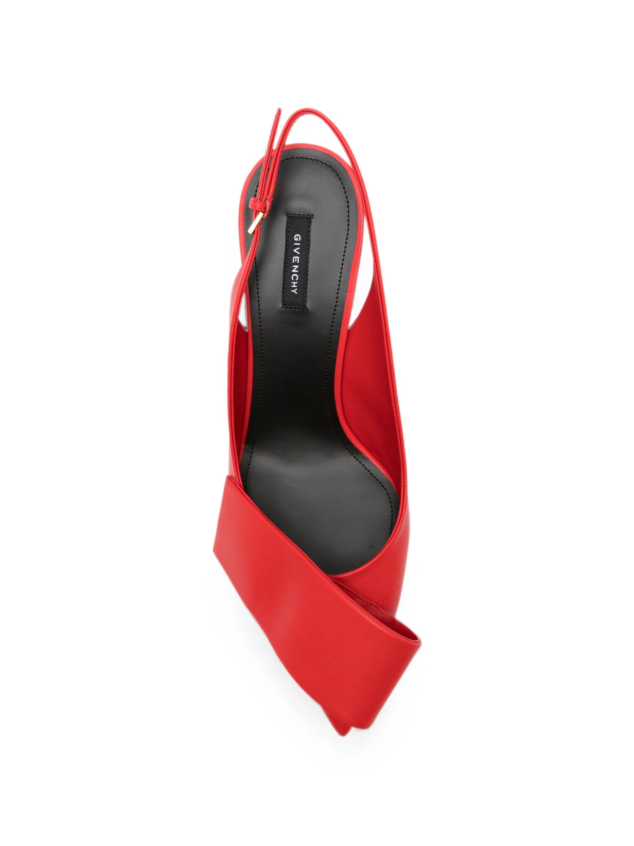 Twisted Ribbon slingbacks
