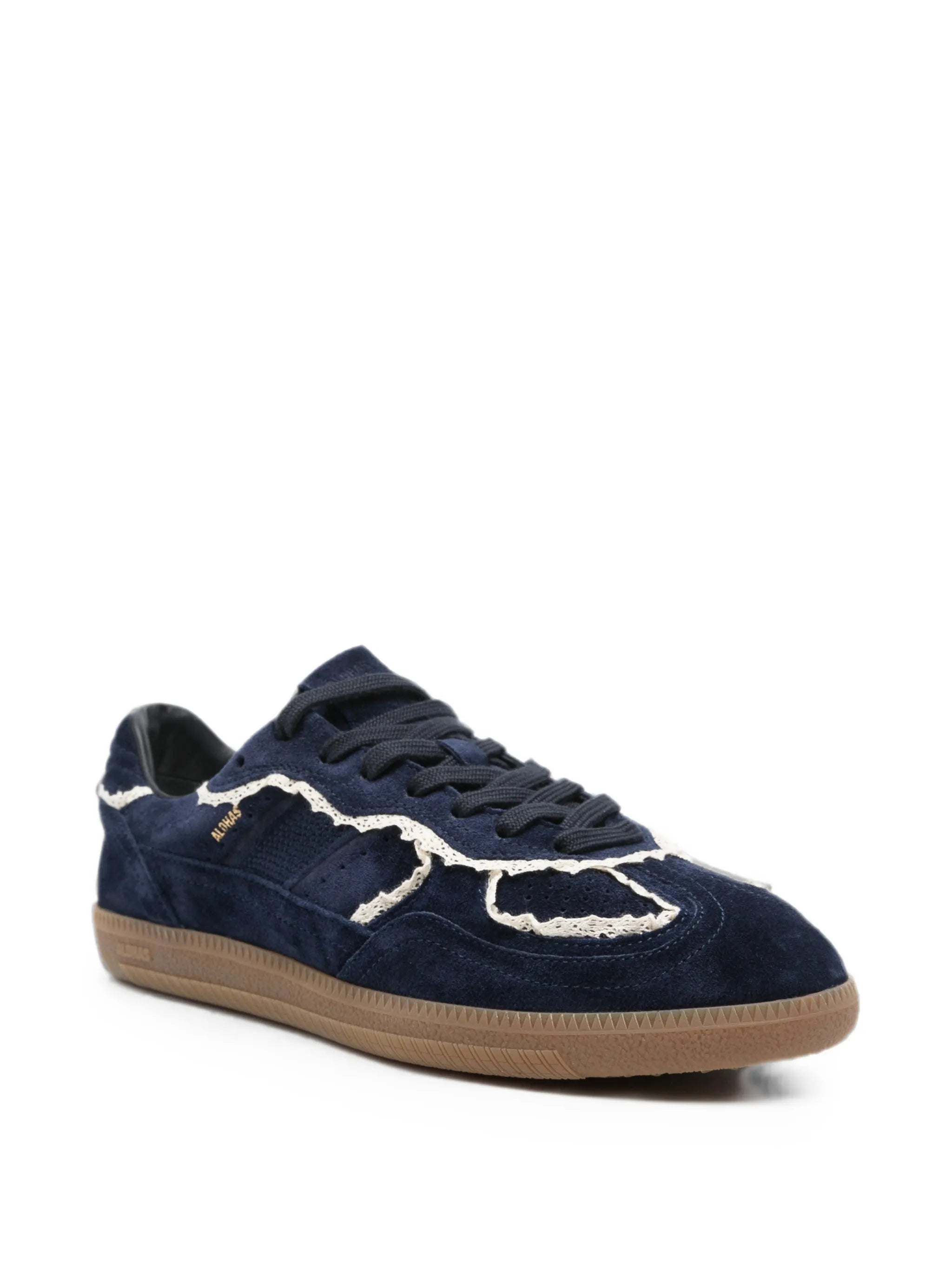TB490 crochet-trim sneakers