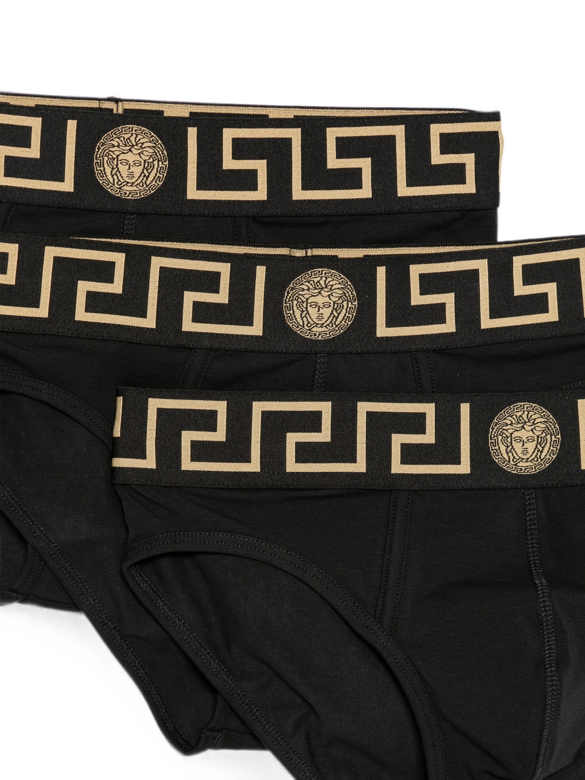 Greca Medusa briefs (set of three)