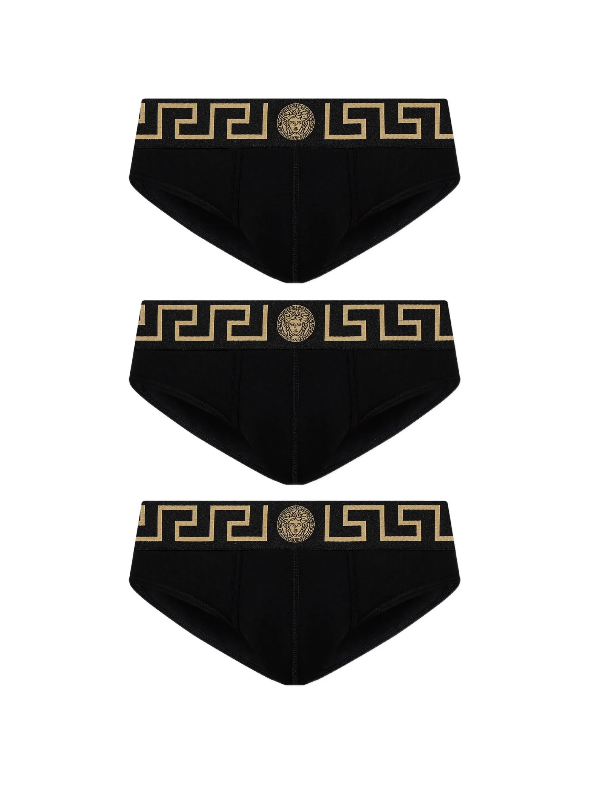 Greca Medusa briefs (set of three)