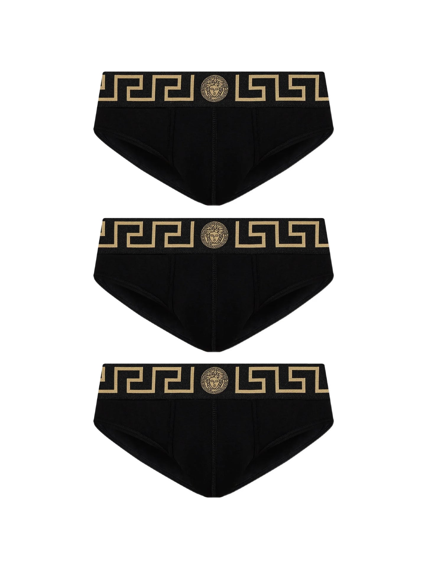 Greca Medusa briefs (set of three)