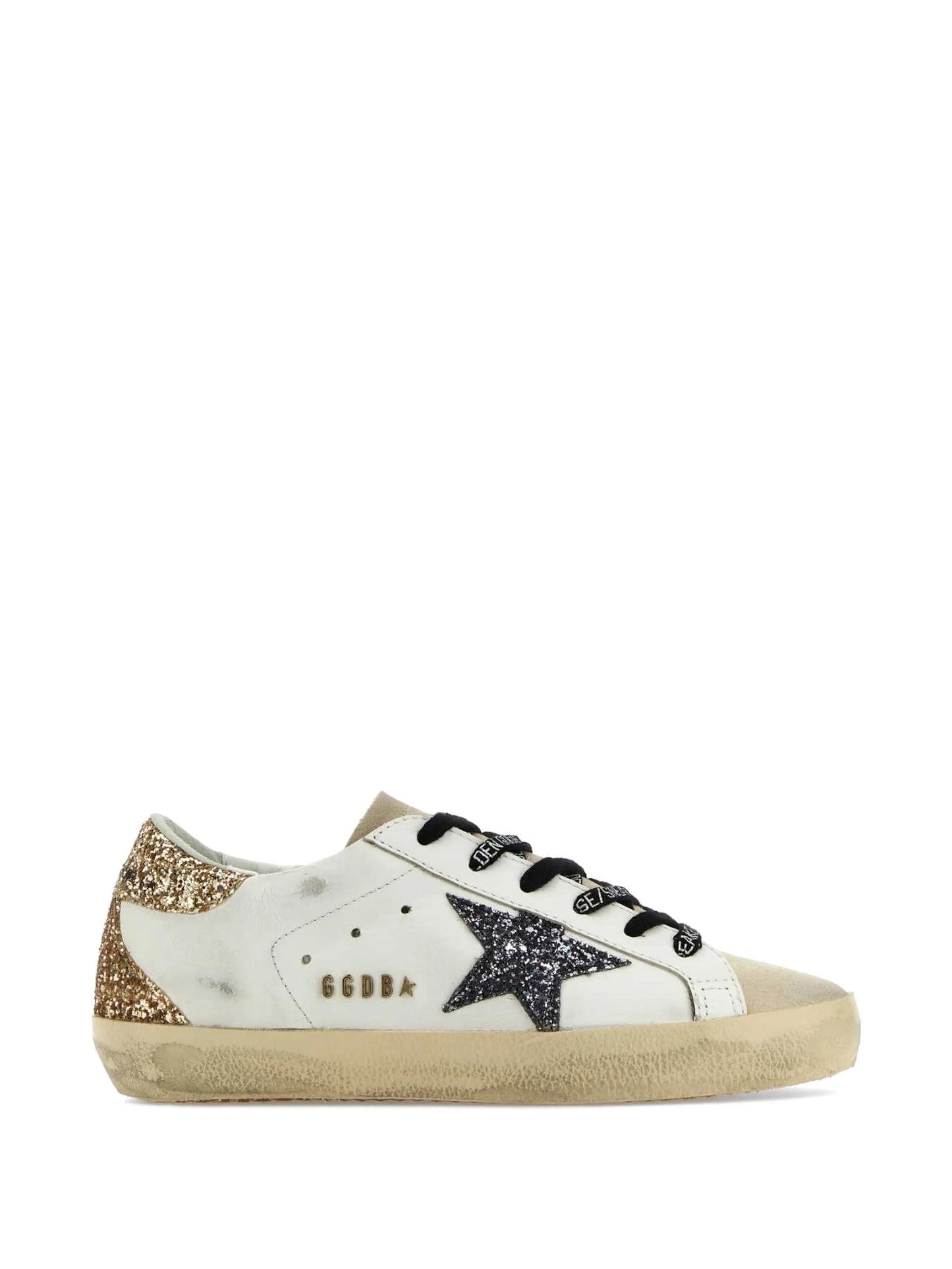 Super Star glitter-embellished sneakers