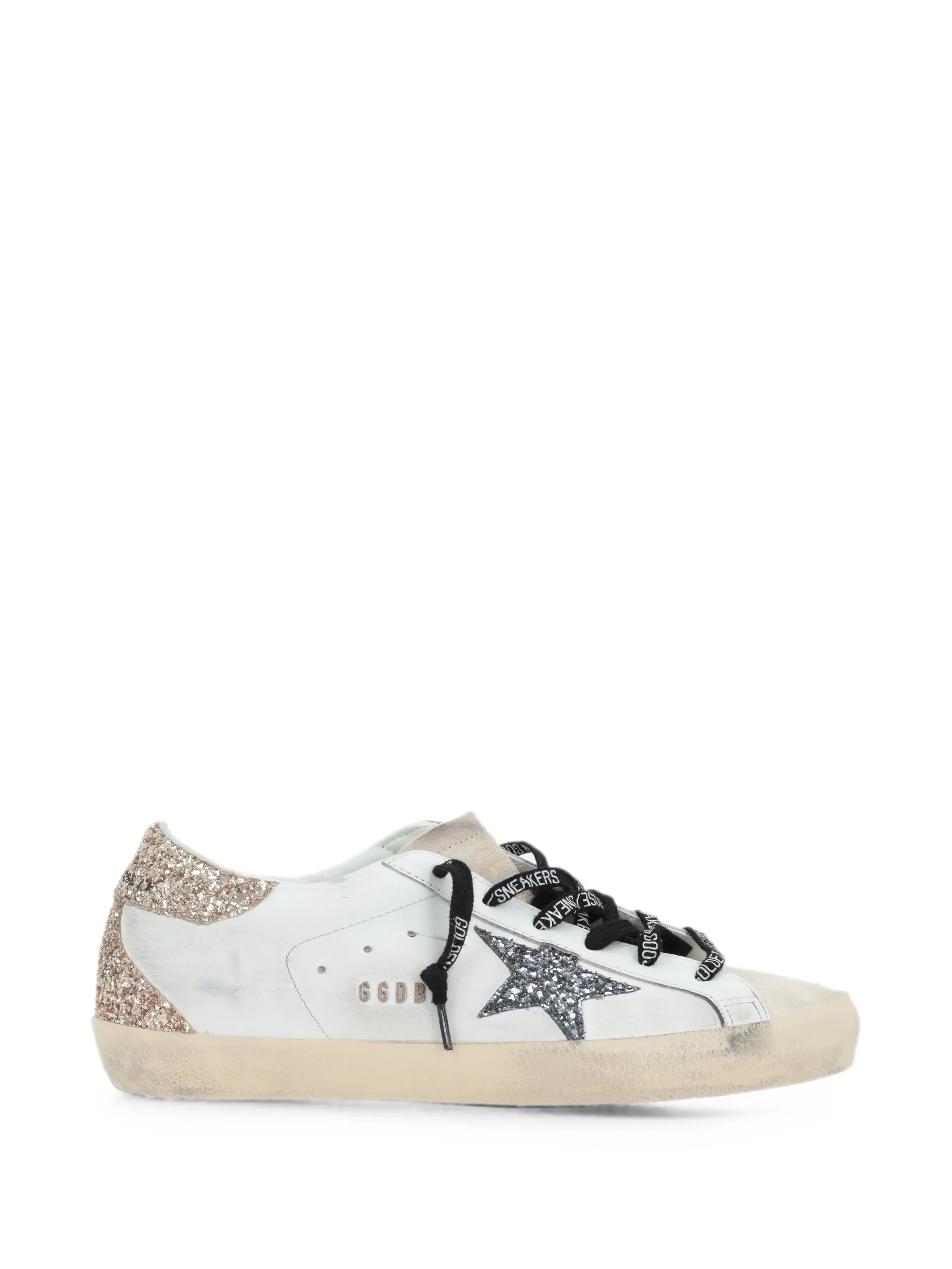 Superstar glitter-star sneakers