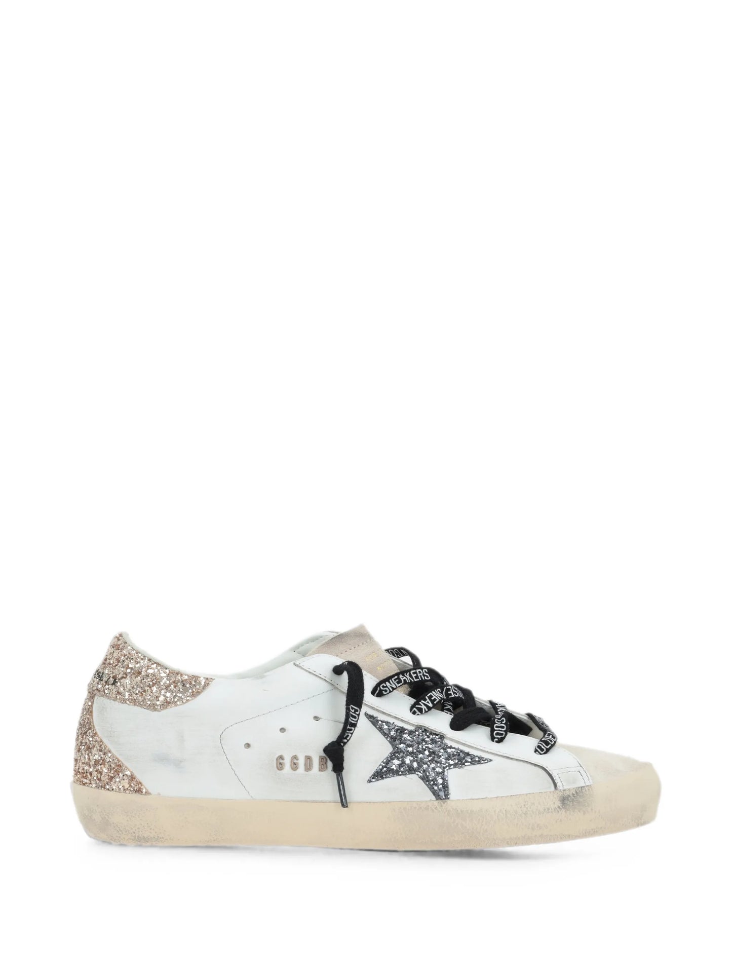Superstar glitter-star sneakers