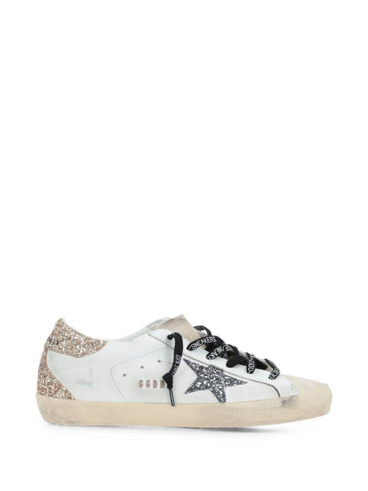 Superstar glitter-star sneakers