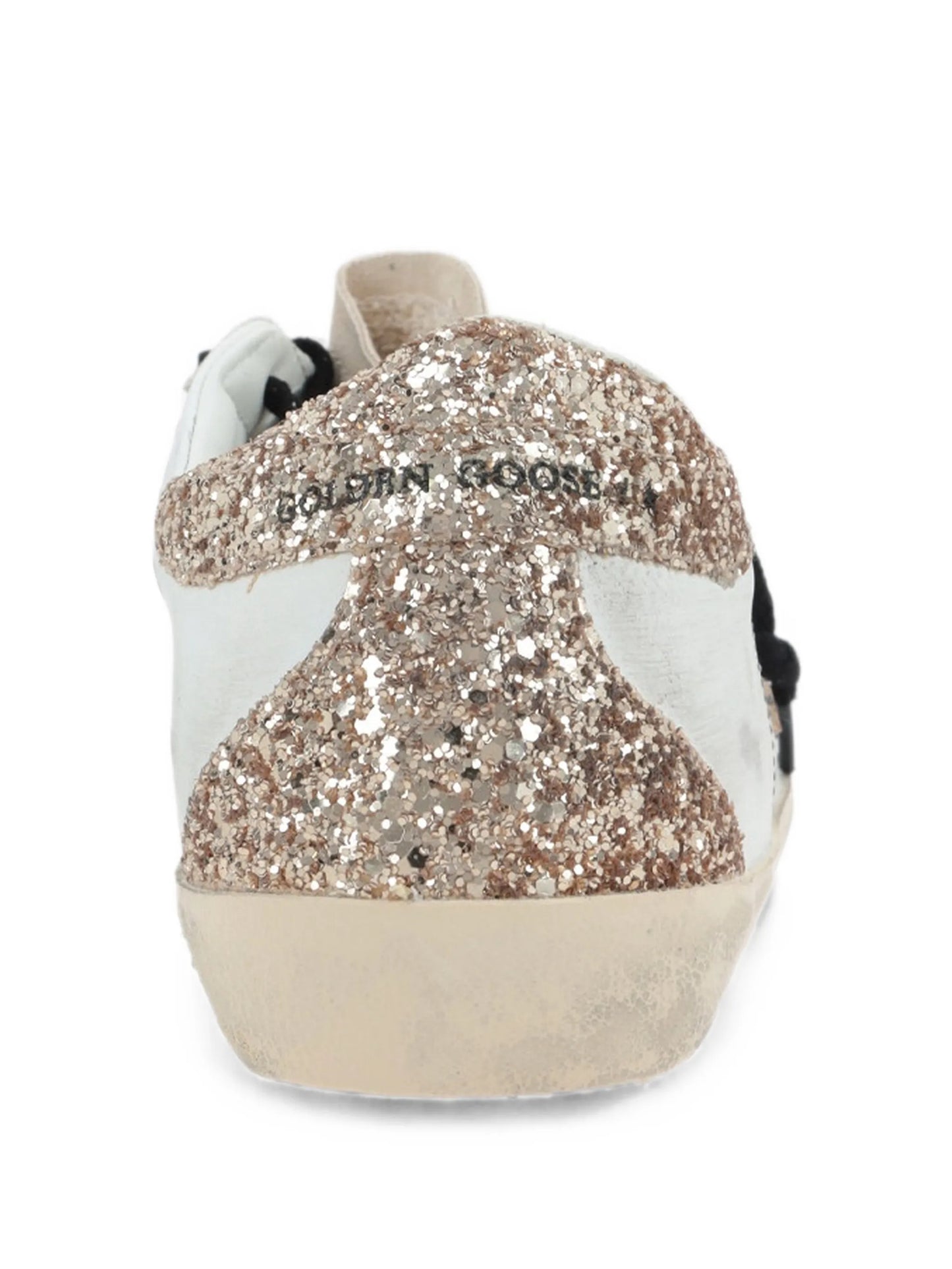 Superstar glitter-star sneakers