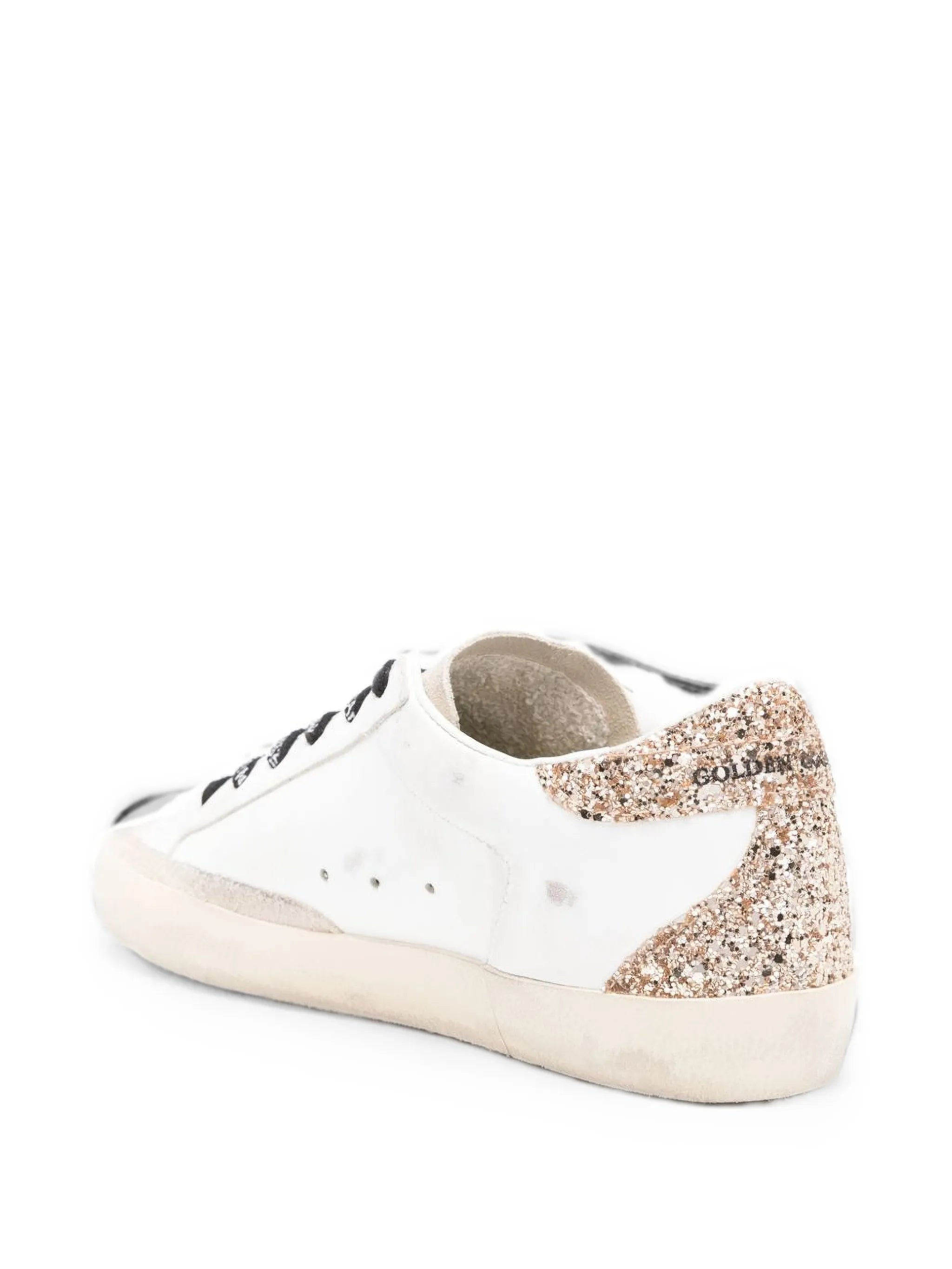 Superstar glitter-star sneakers