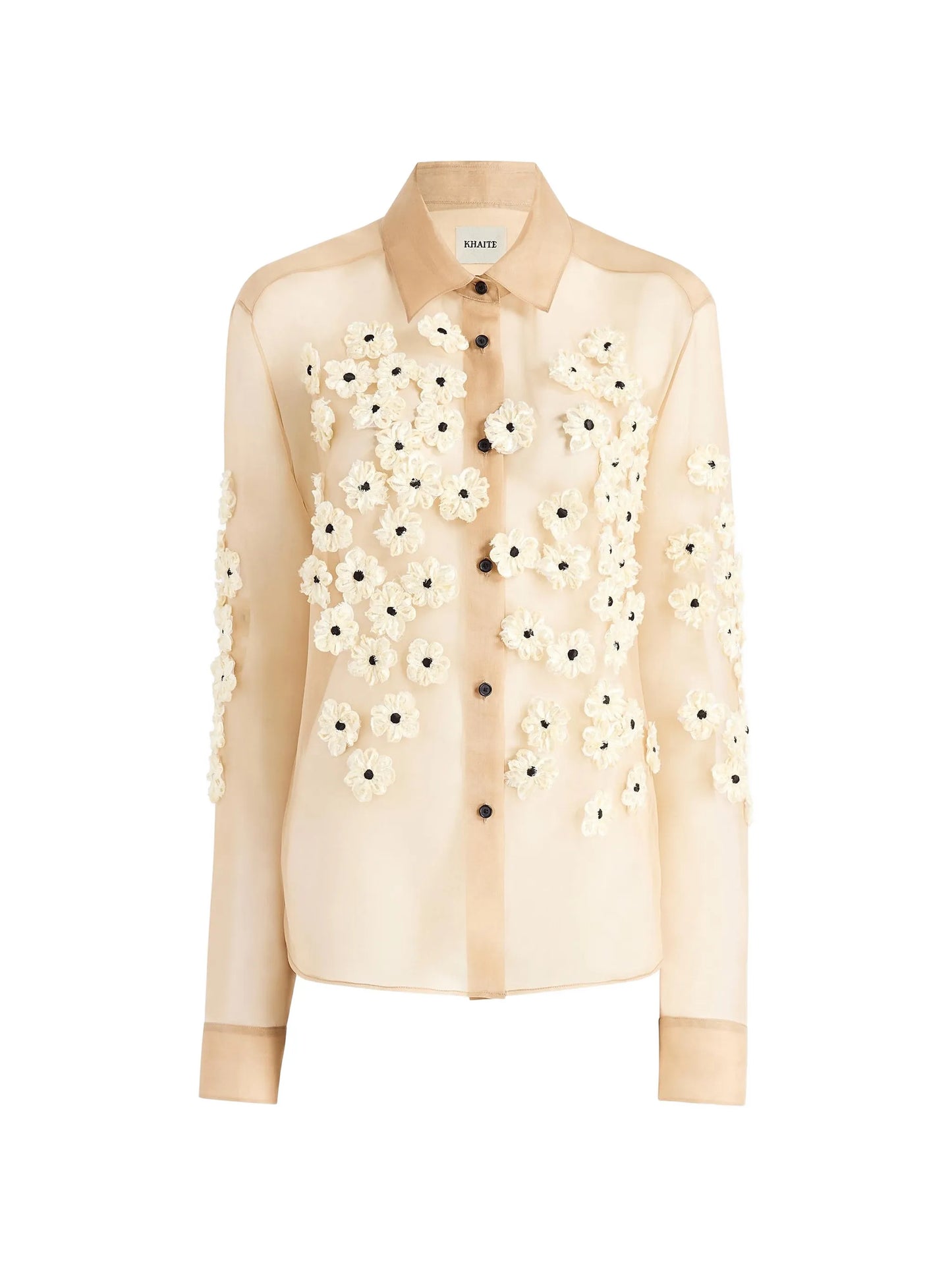 Argo floral-embellished shirt