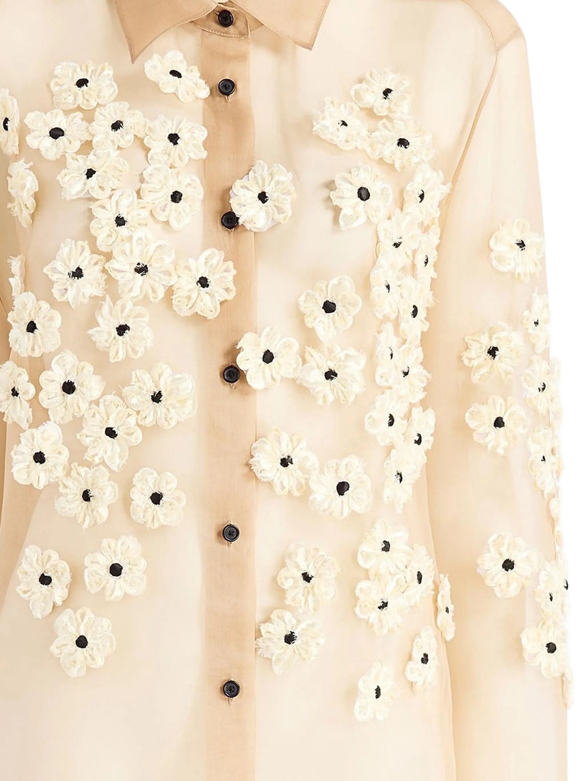 Argo floral-embellished shirt