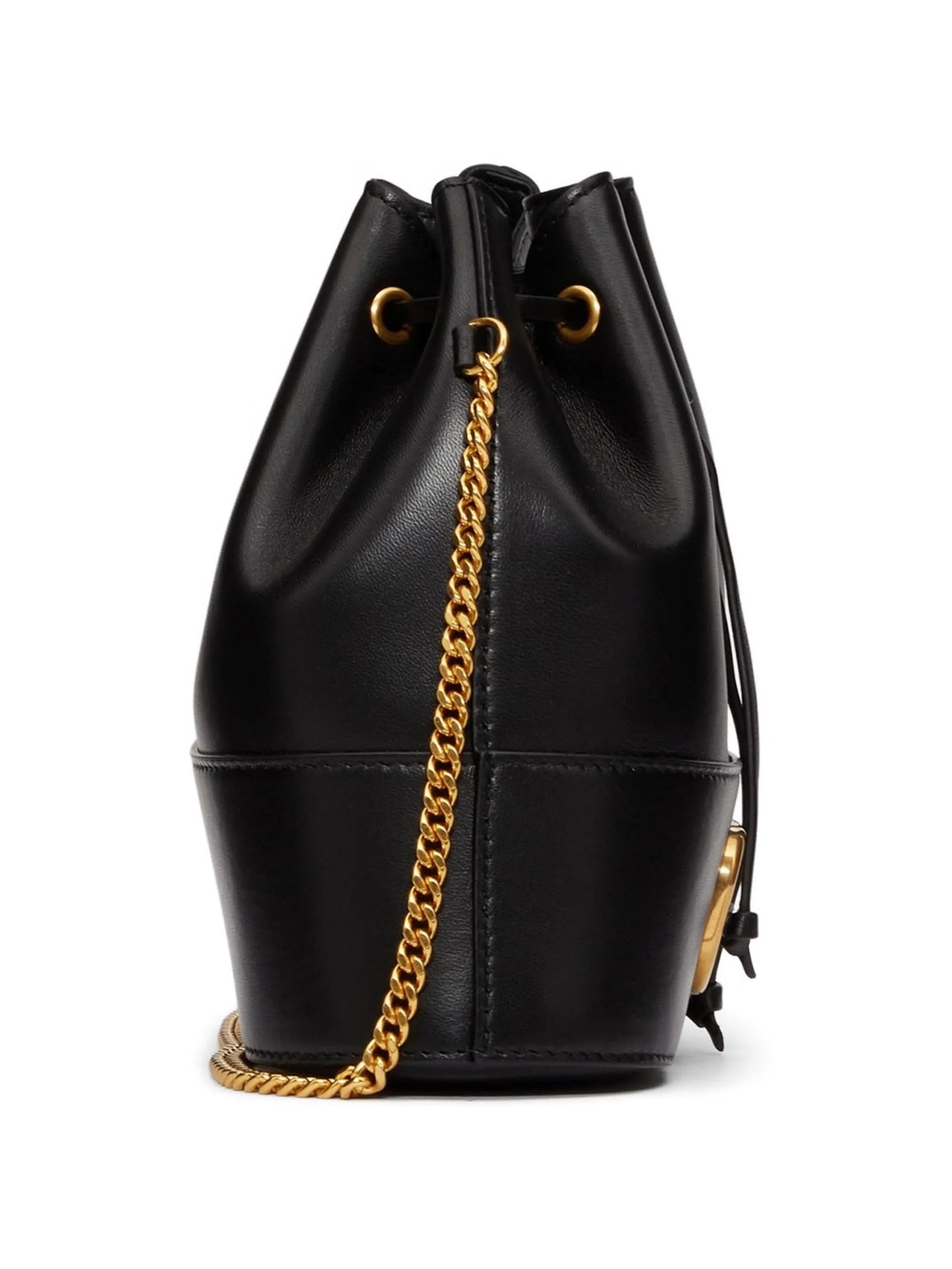 mini VLogo signature bucket bag in nappa leather