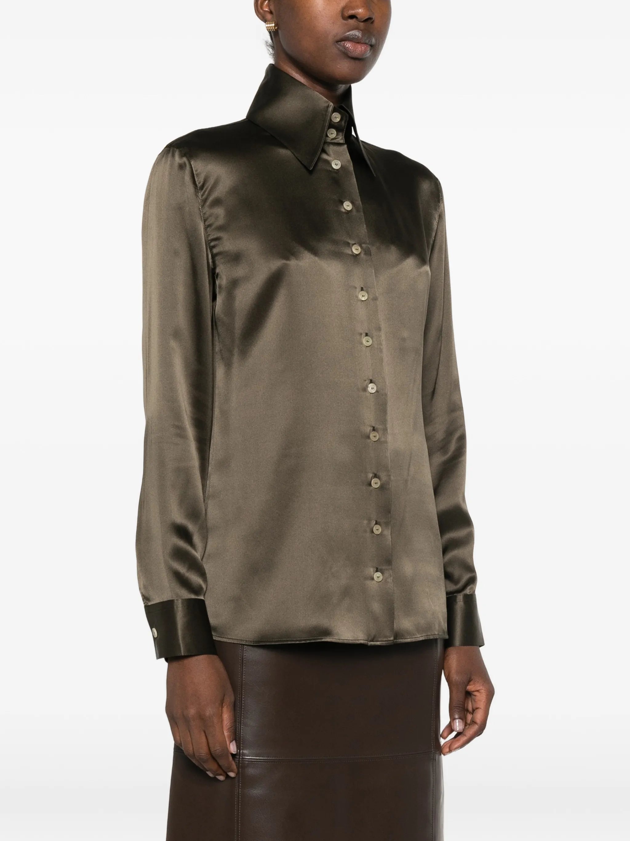 Ivy silk shirt