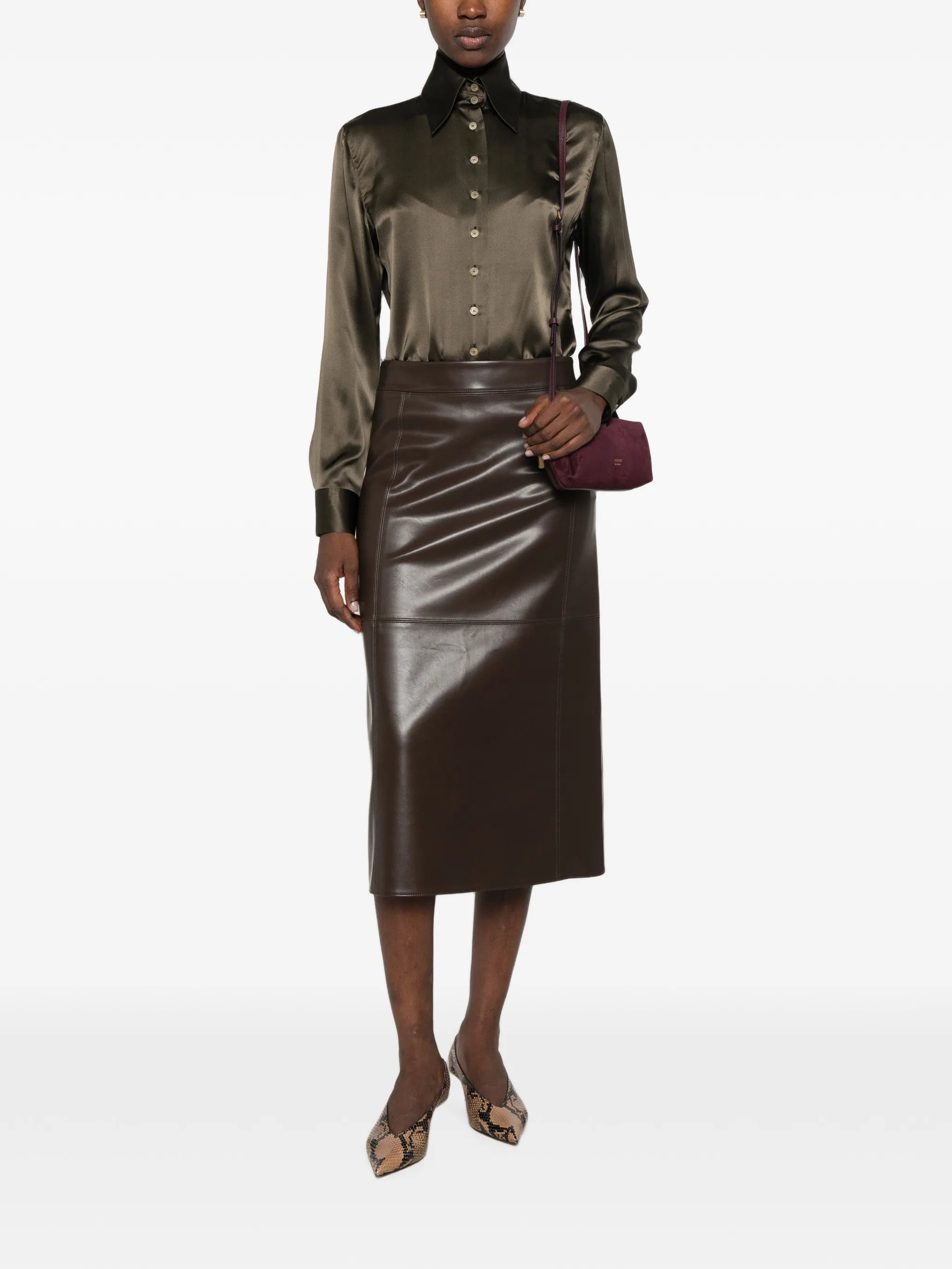 Ivy silk shirt