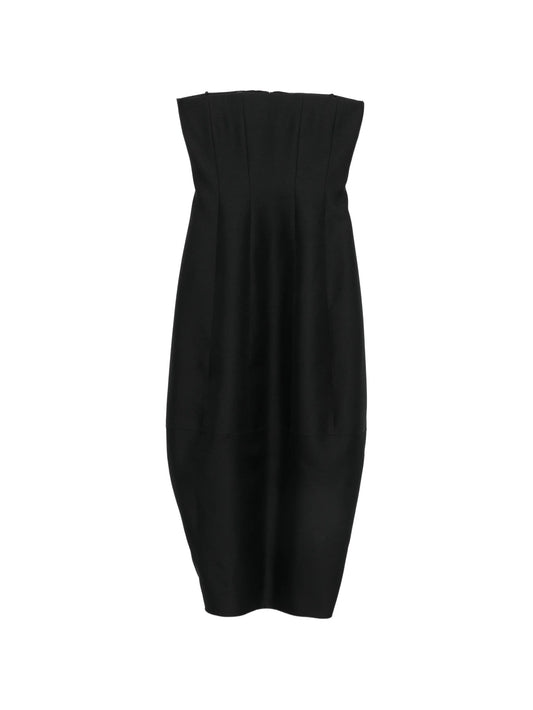 Stela strapless maxi dress
