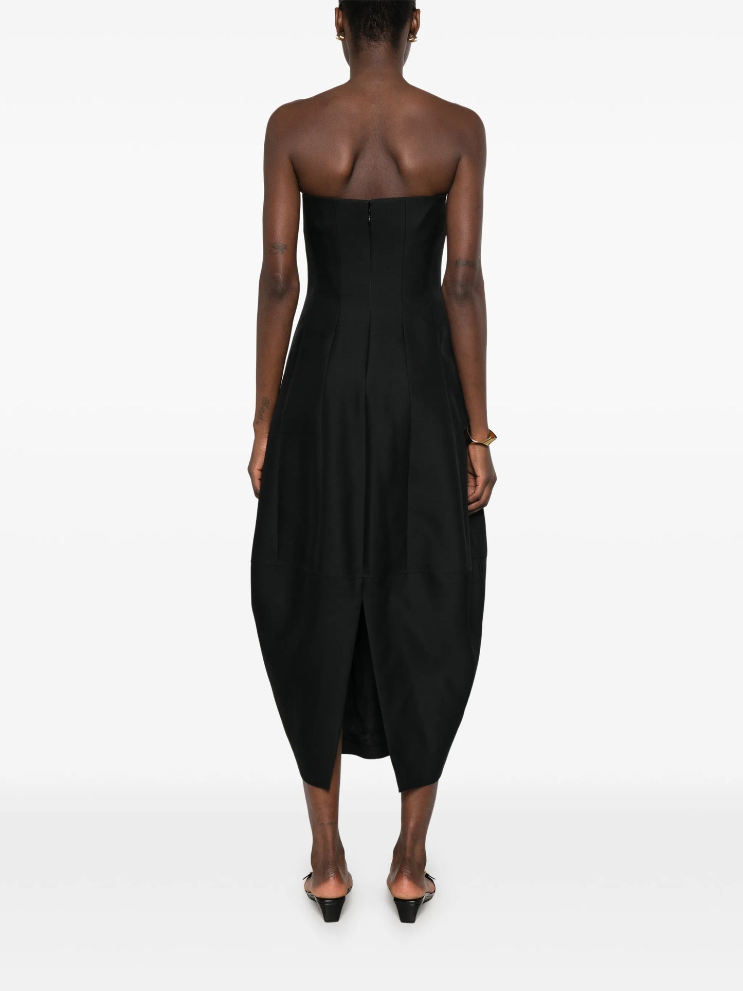 Stela strapless maxi dress