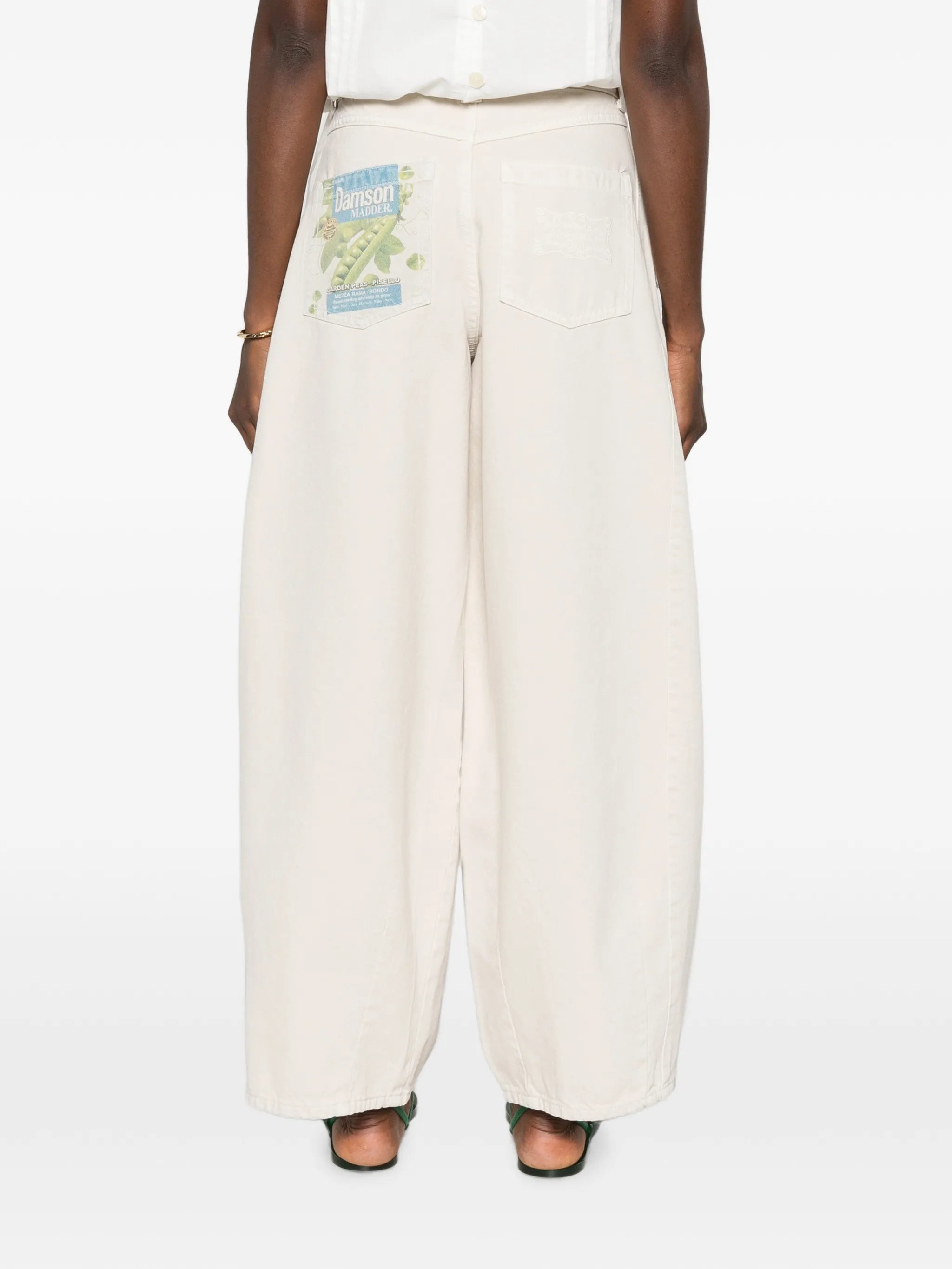 Erika barrel-leg jeans