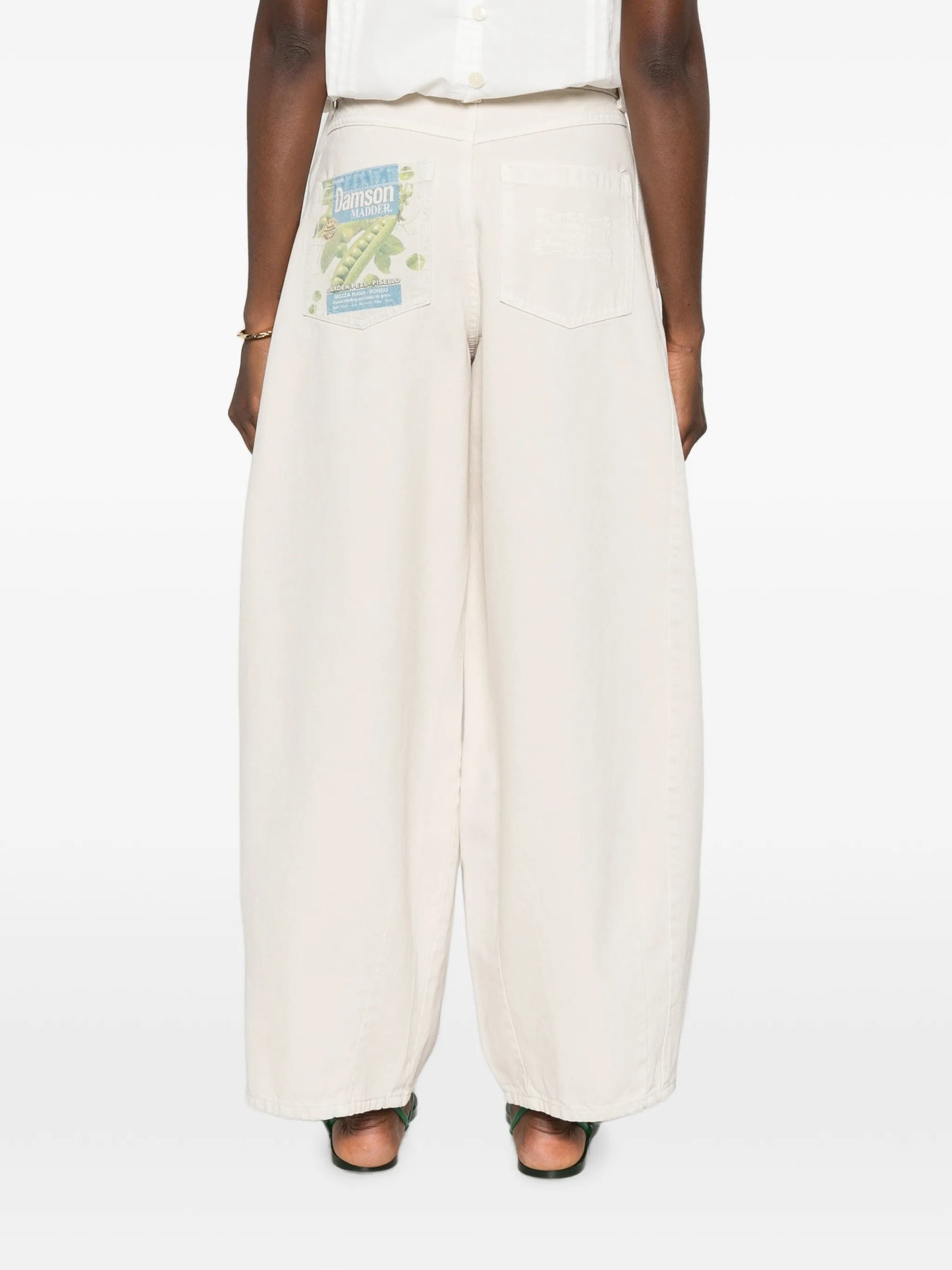 Erika barrel-leg jeans