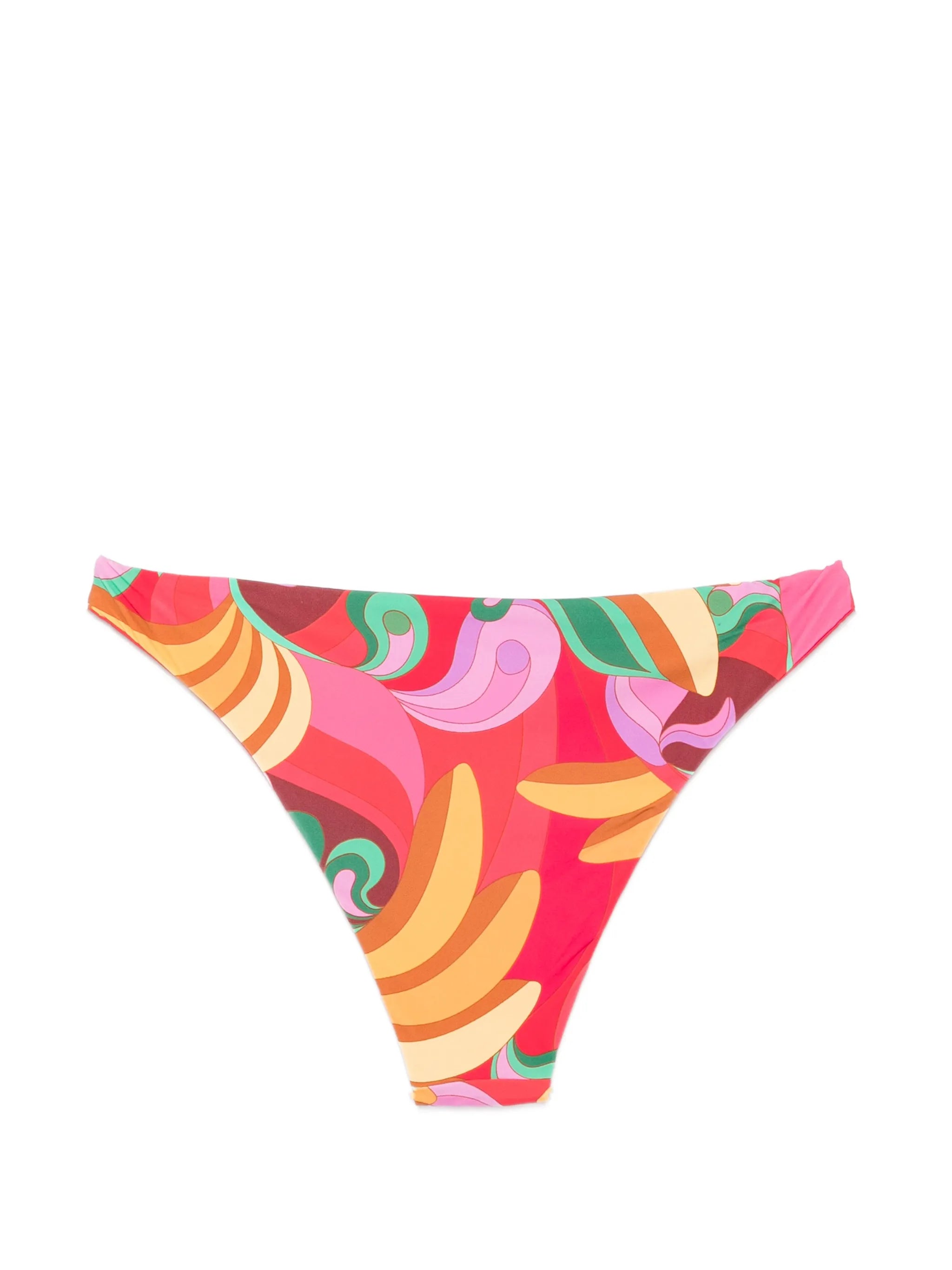 graphic-print bikini bottoms
