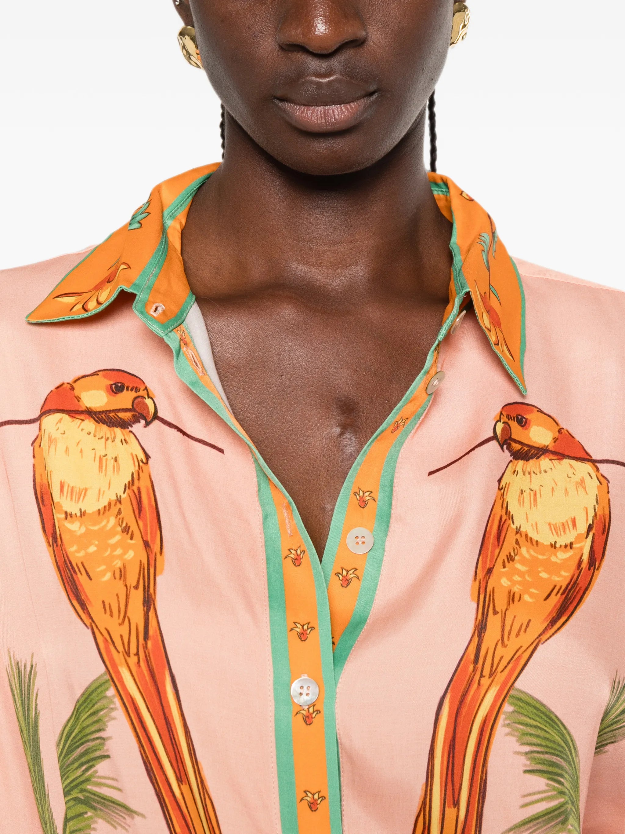 birds lenzing™ ecovero™ shirt