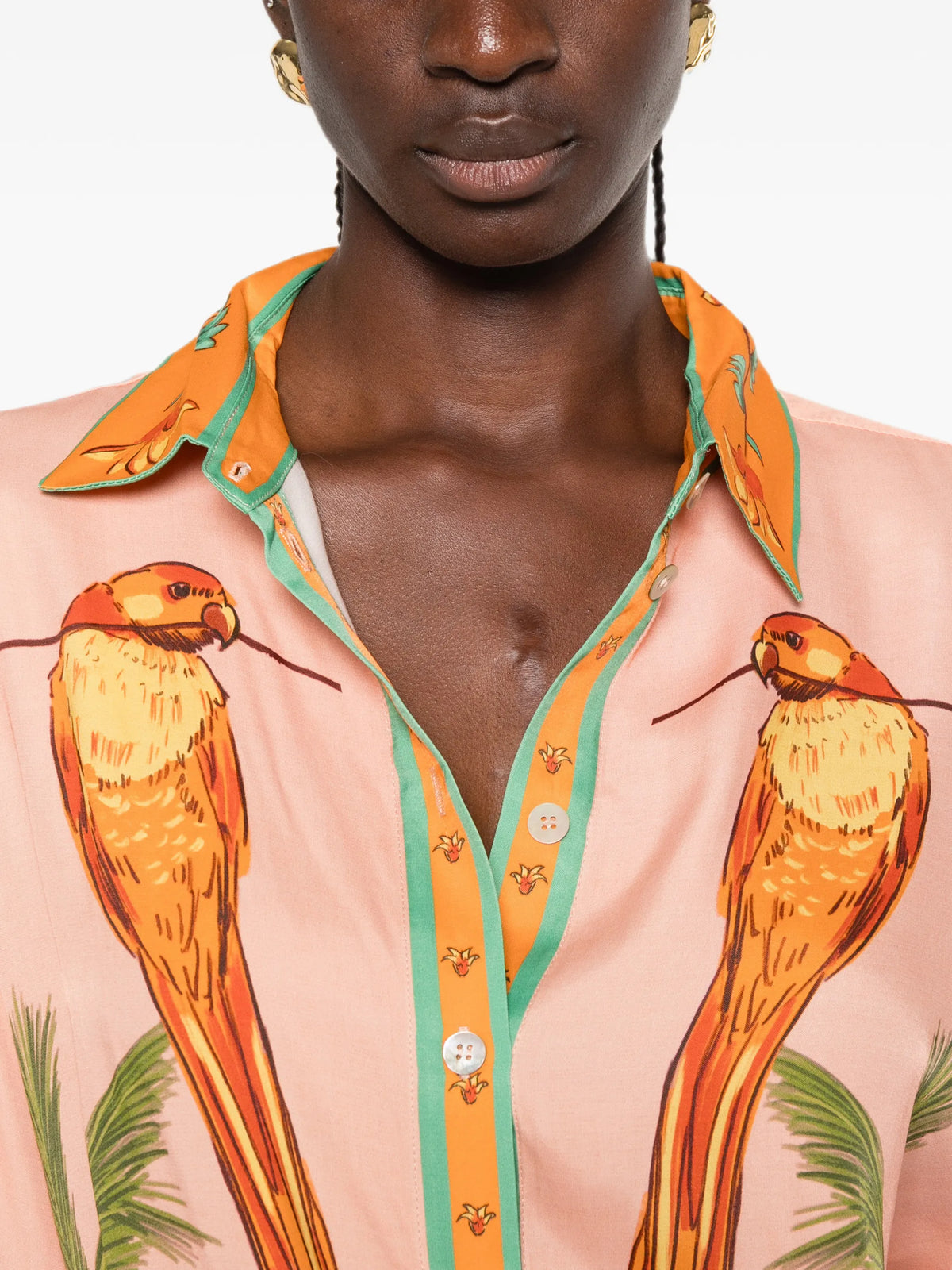 birds lenzing™ ecovero™ shirt