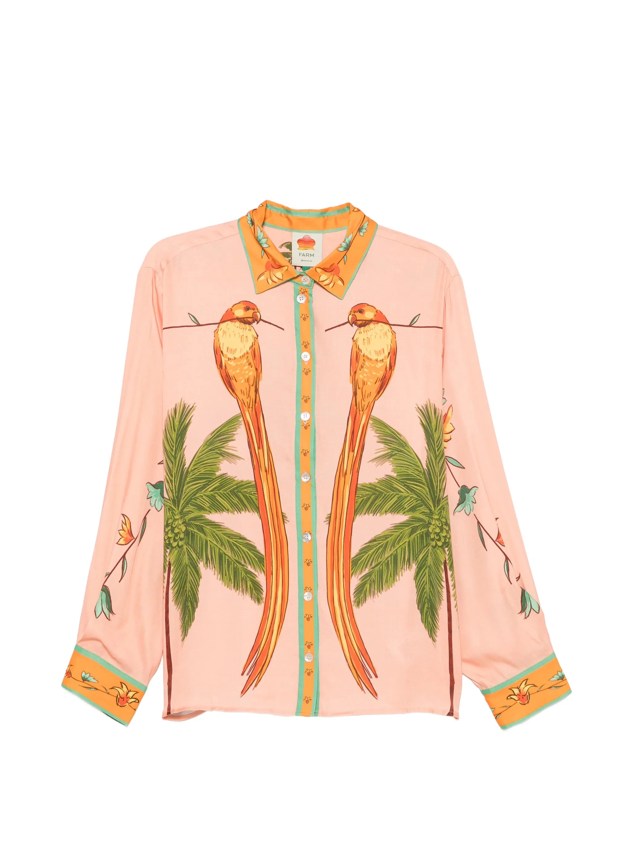 birds lenzing™ ecovero™ shirt