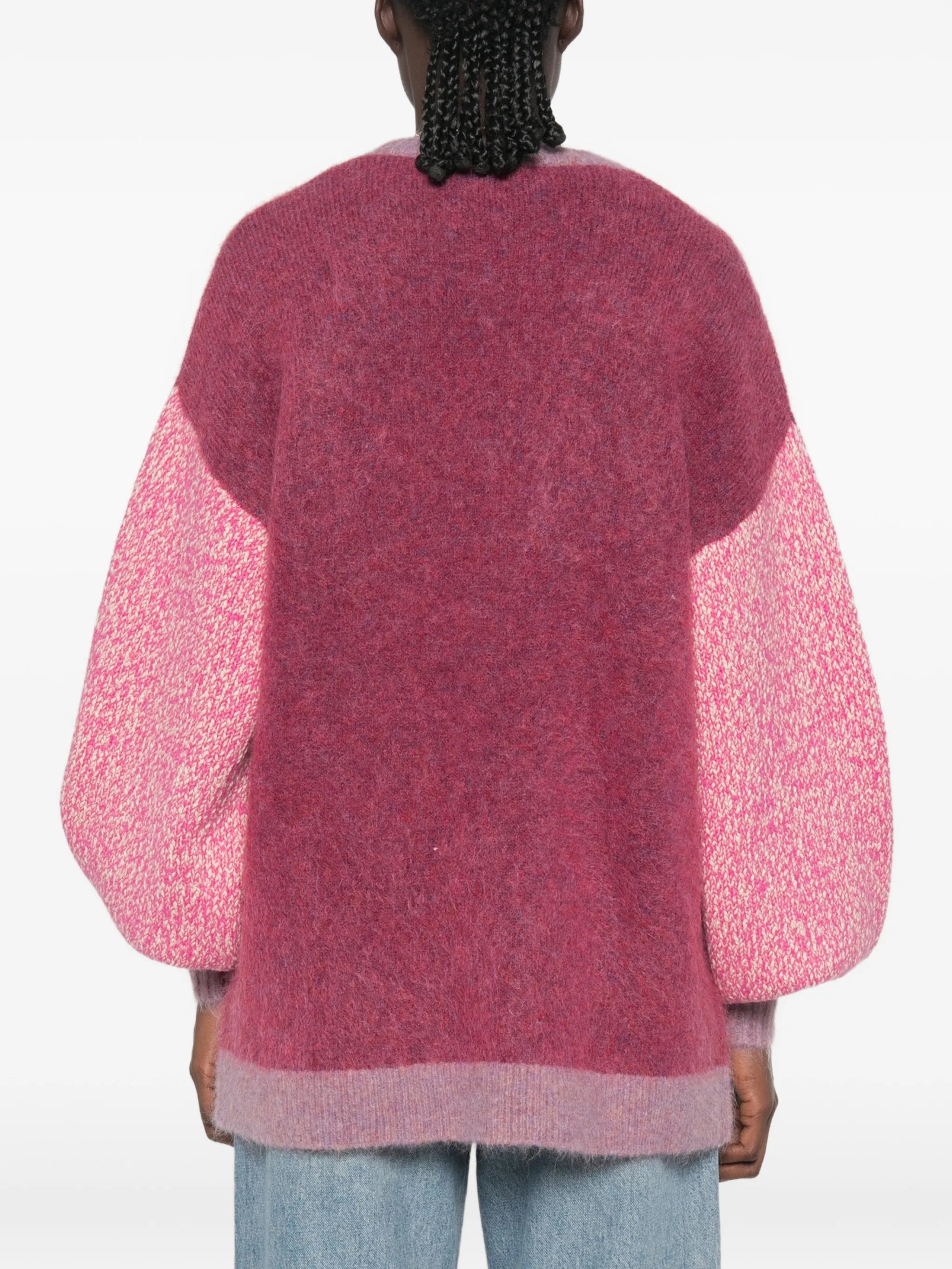 Mlak appliqué-embellishment cardigan