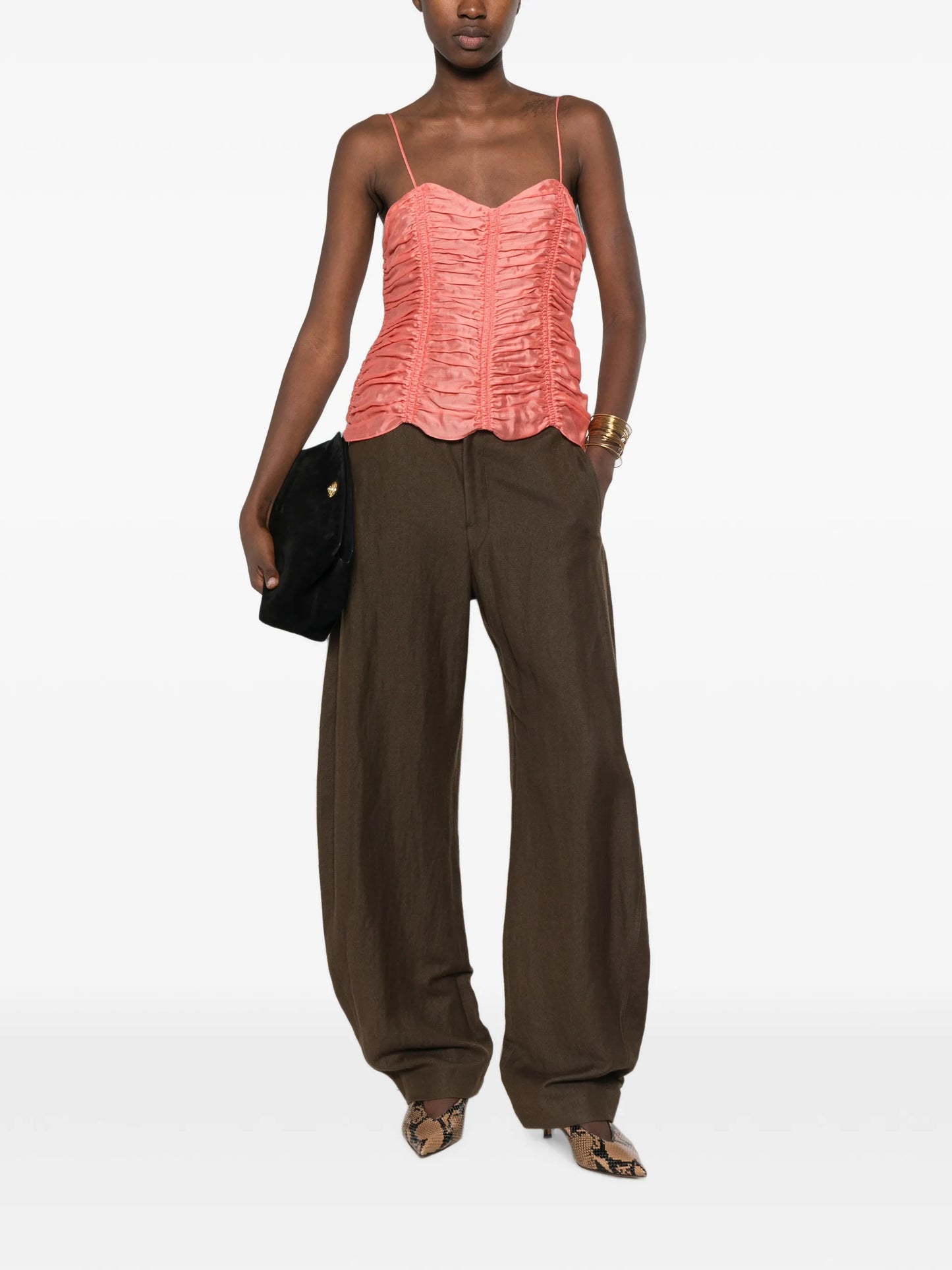 ruched Inara top