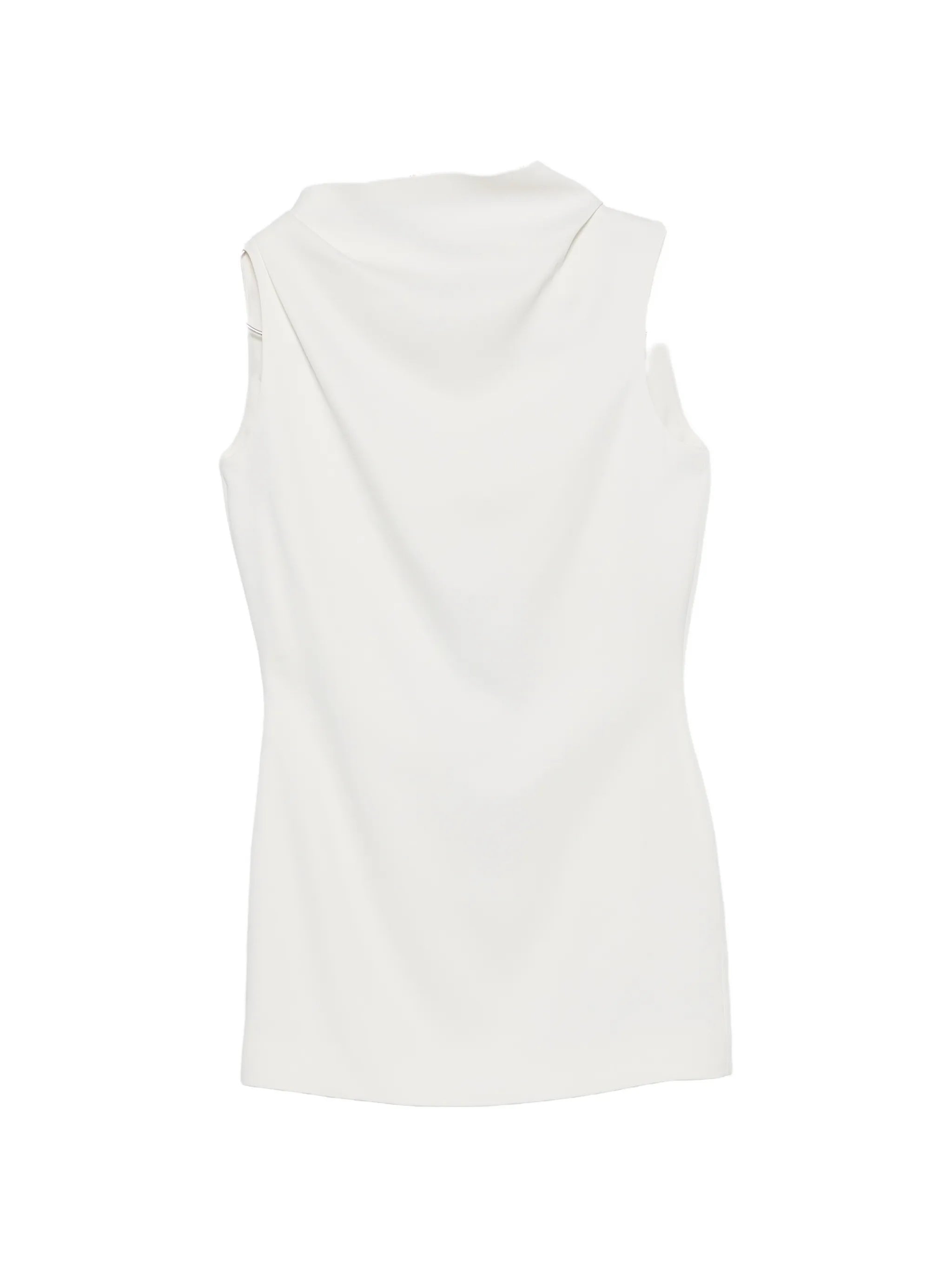 Astor cowl-neck mini dress
