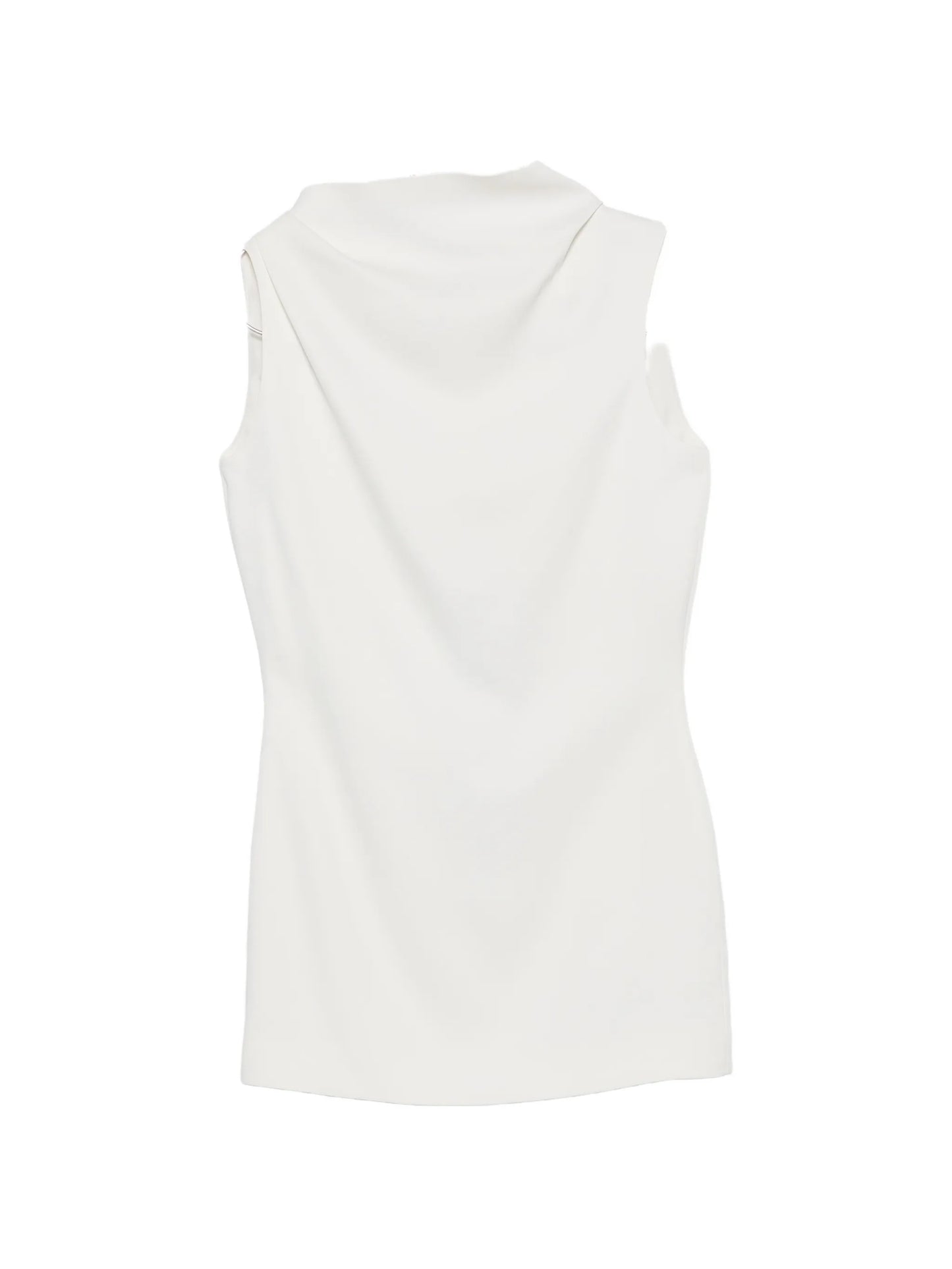 Astor cowl-neck mini dress