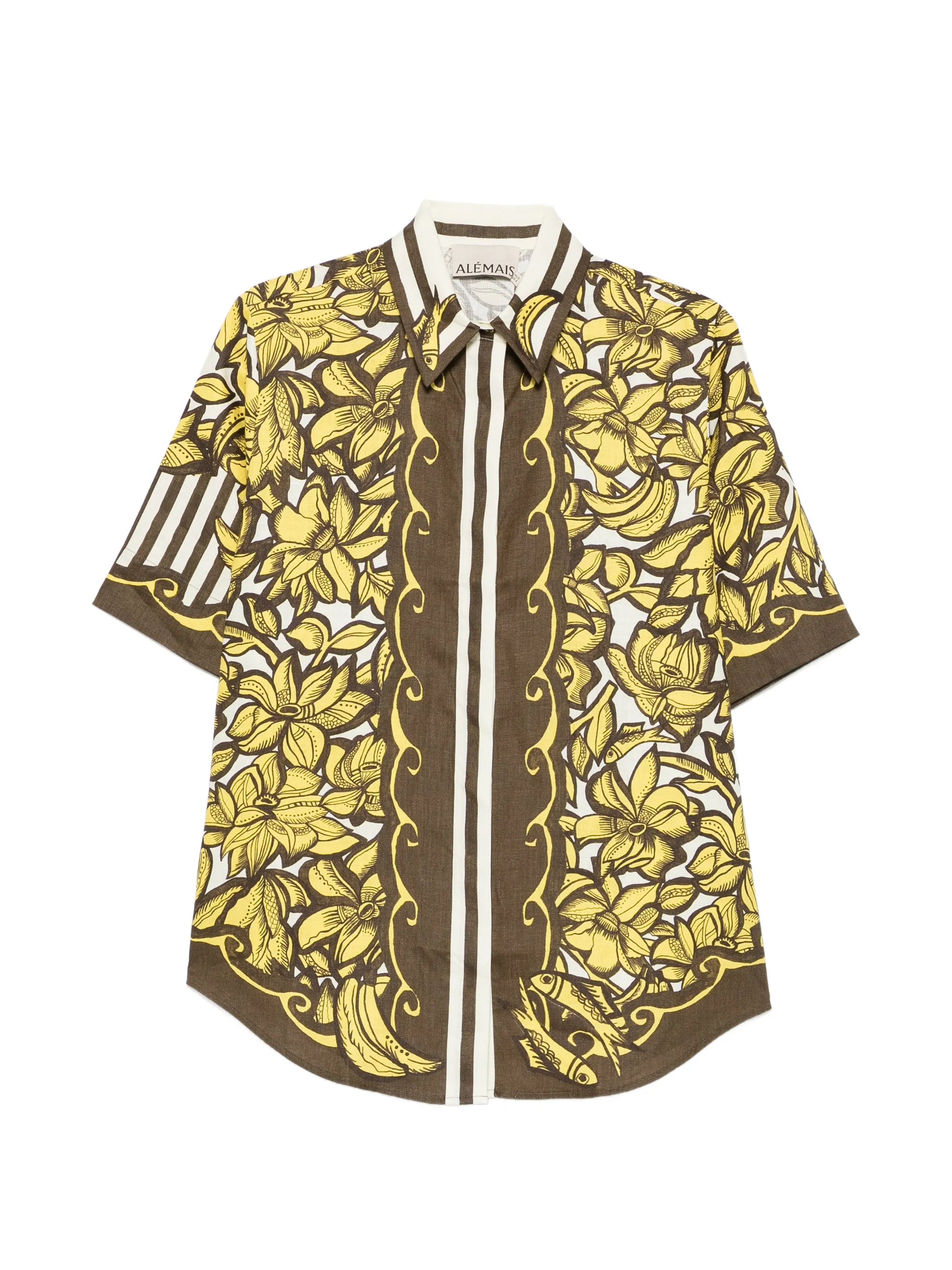 Mona floral-print shirt