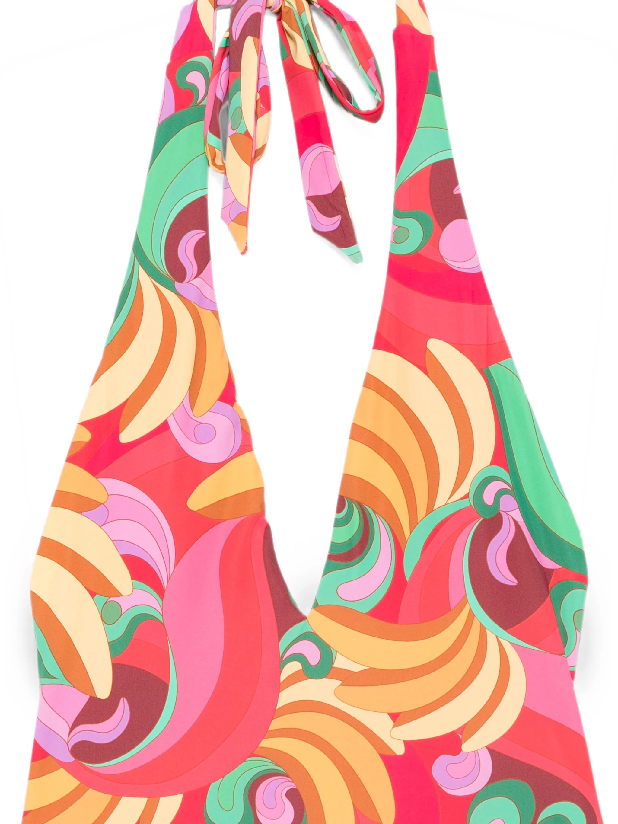 halterneck swimsuit
