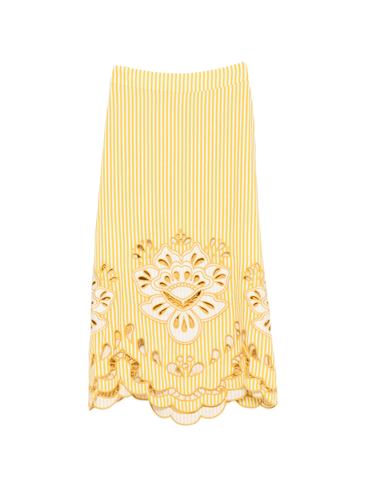 Richelieu midi skirt