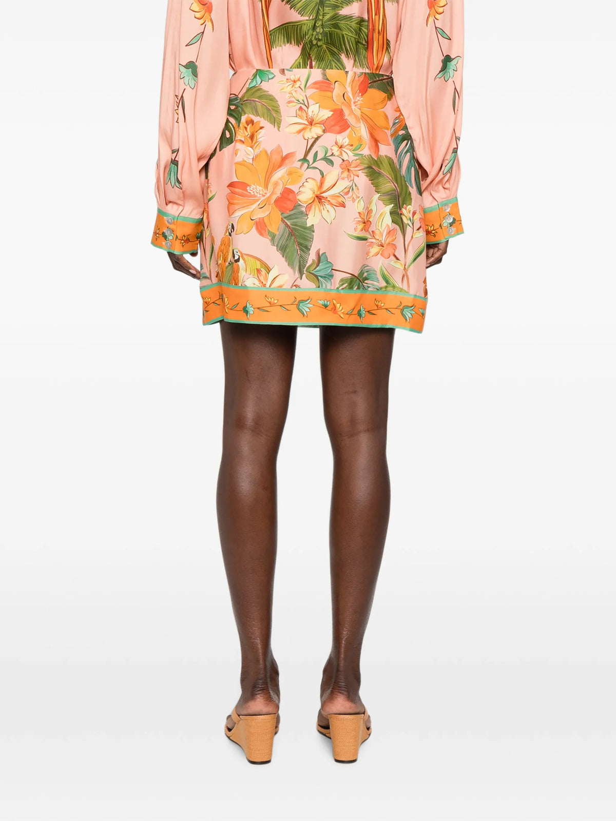 birds lenzing™ ecovero™ mini skirt
