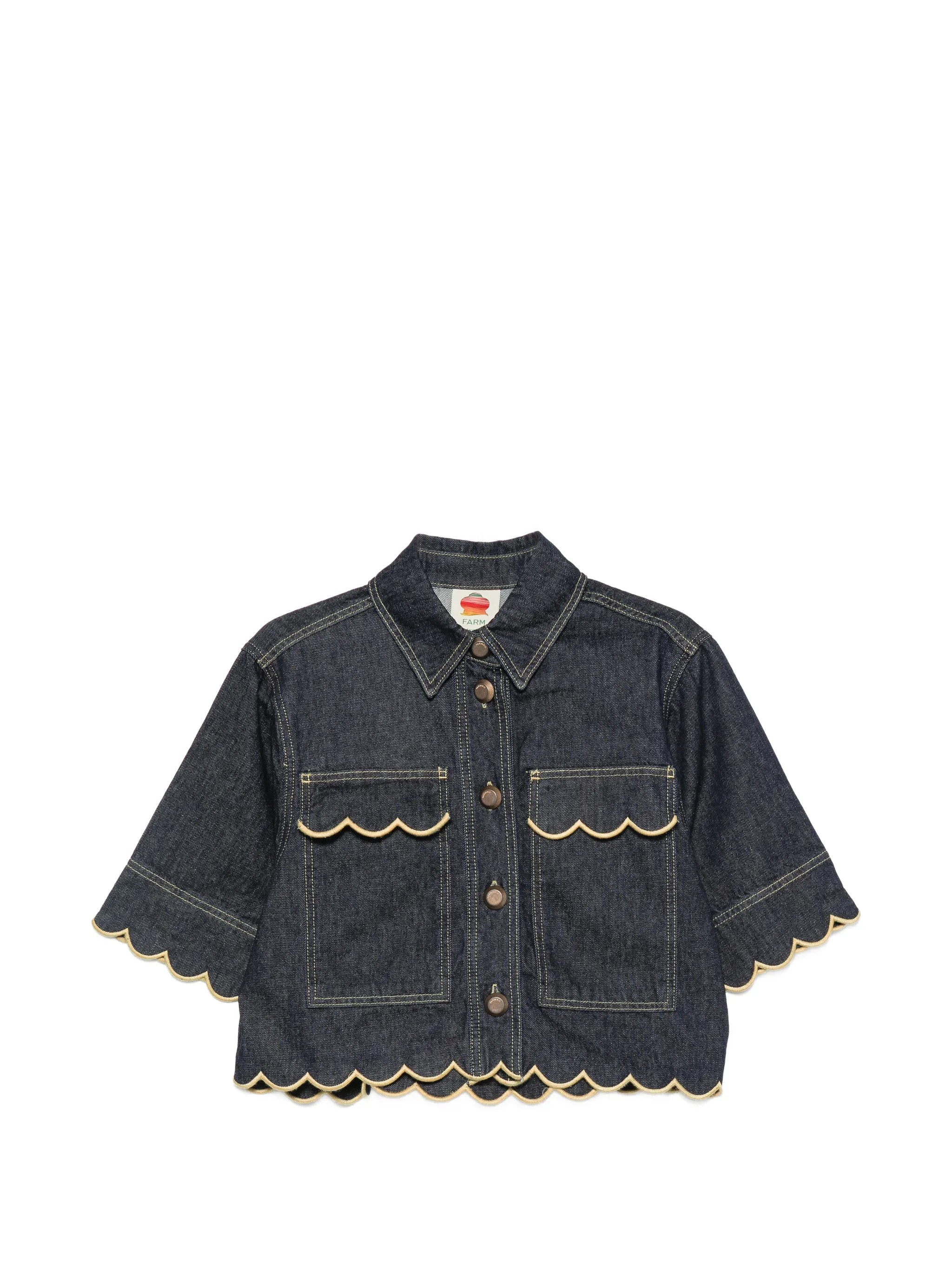scallop-edge shirt