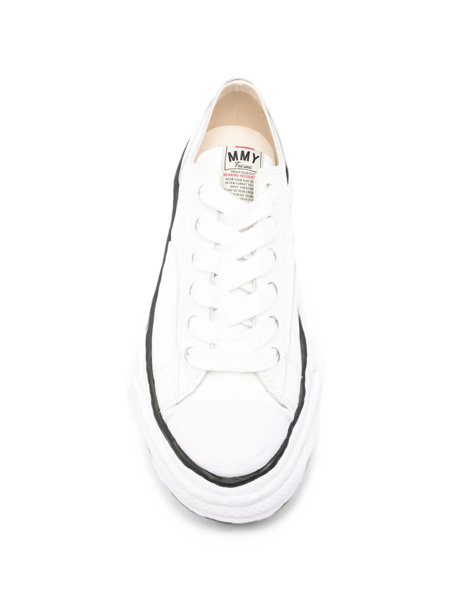 Peterson23 wrinkled leather sneakers