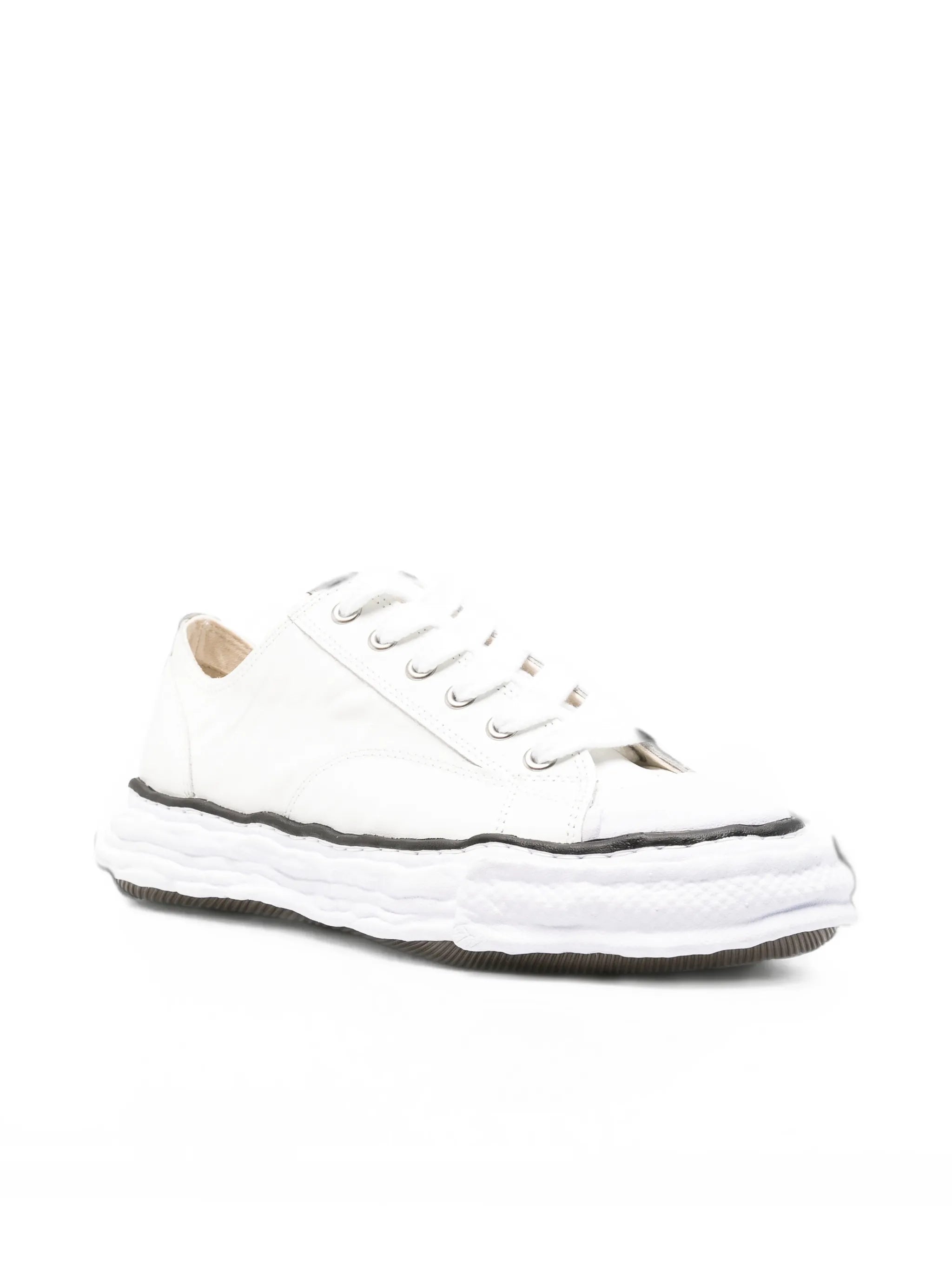 Peterson23 wrinkled leather sneakers
