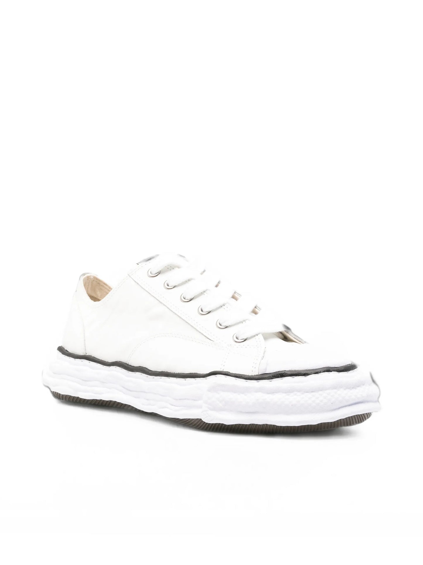 Peterson23 wrinkled leather sneakers
