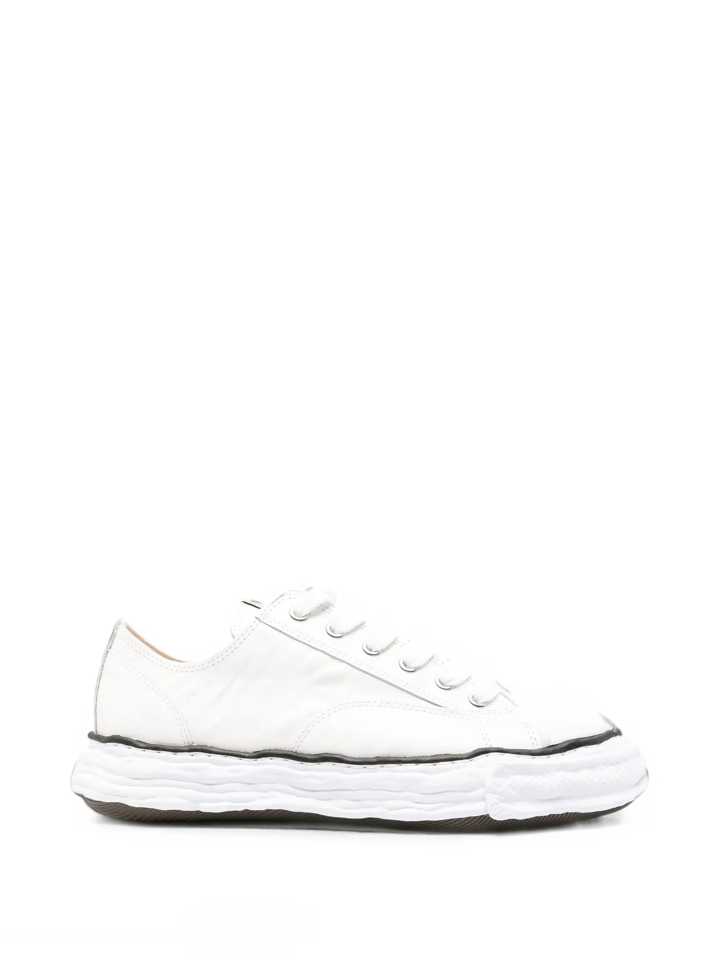 Peterson23 wrinkled leather sneakers
