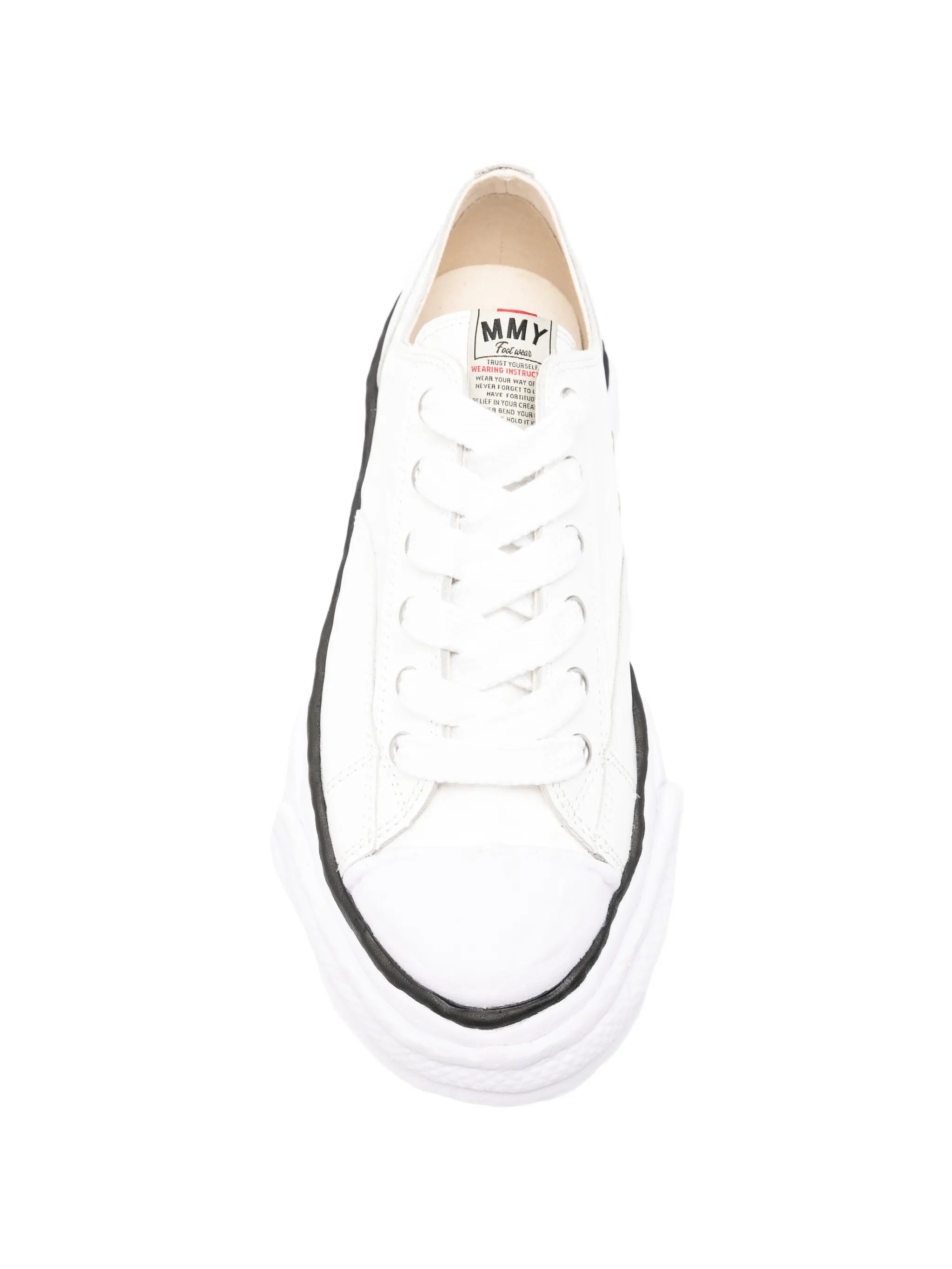 Peterson23 wrinkled leather sneakers